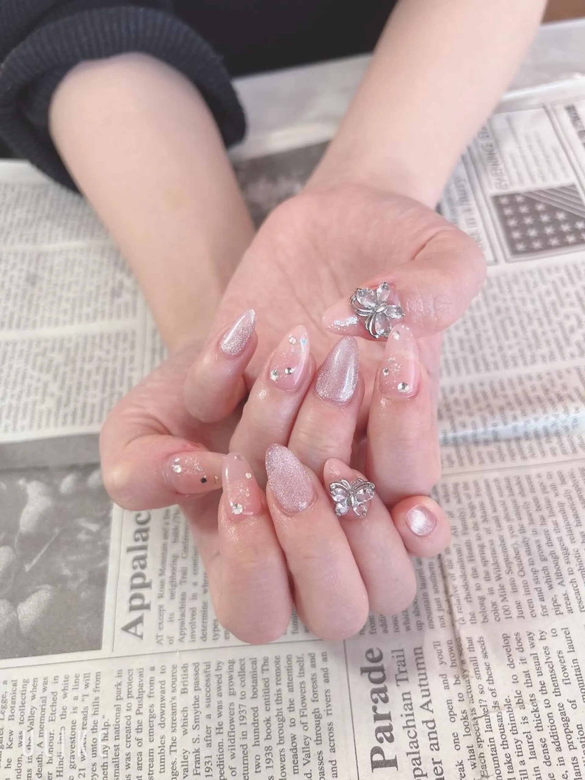 ネイル ハンドネイル ハンドケア 森山 舞のネイルデザイン