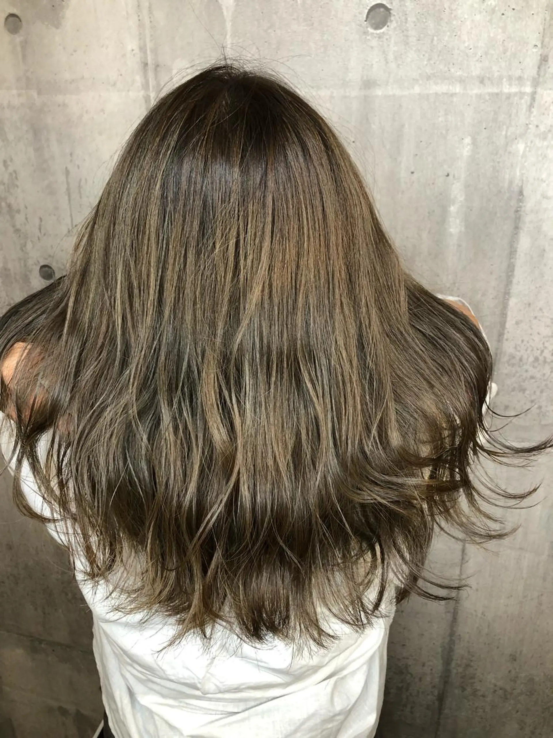 ロング カラー ハイライトカラー ハイライト 過去一の柔髪ヘア 🌿einshairのヘアスタイル