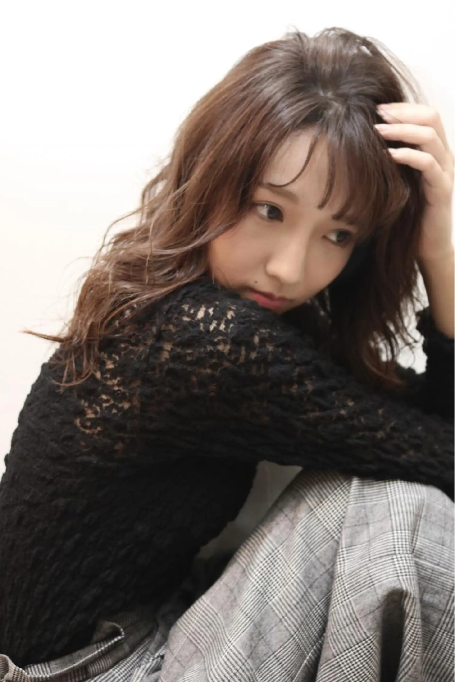 ロング カラー ELEN 向ヶ丘遊園のヘアスタイル