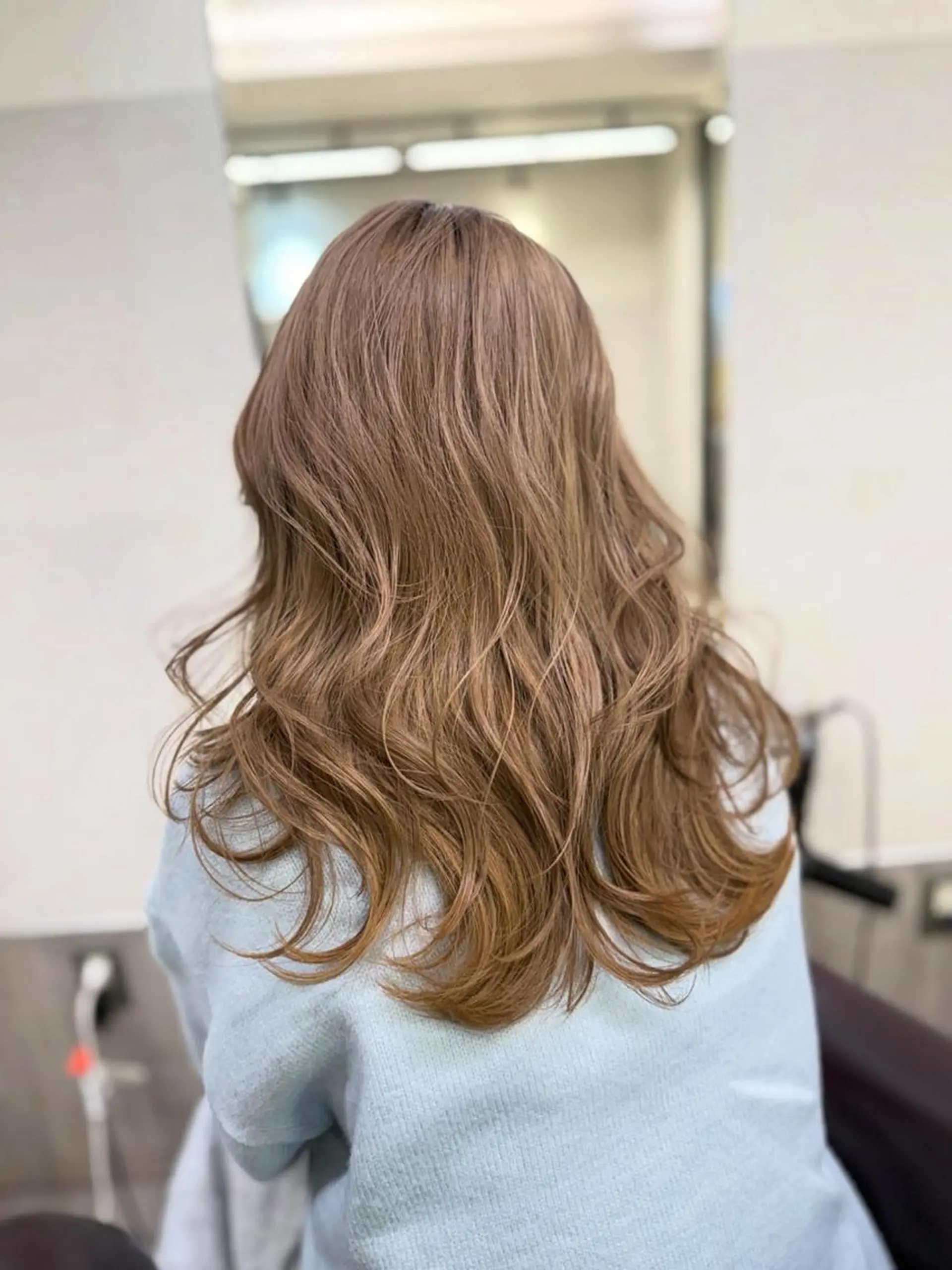 ロング ヘアカラー トリートメント 天神大名/ブリーチ 鶴岡和幸/ハイトーンのヘアスタイル