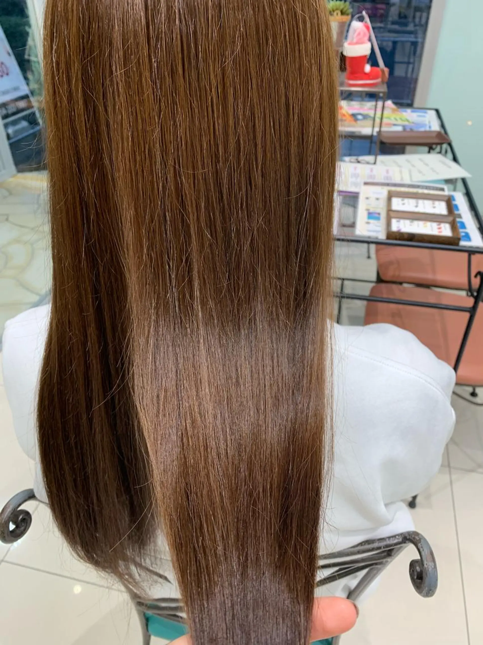 セミロング 髪質改善 トリートメント 髪質改善/韓国ヘア/ 赤み消し/sahoのヘアスタイル