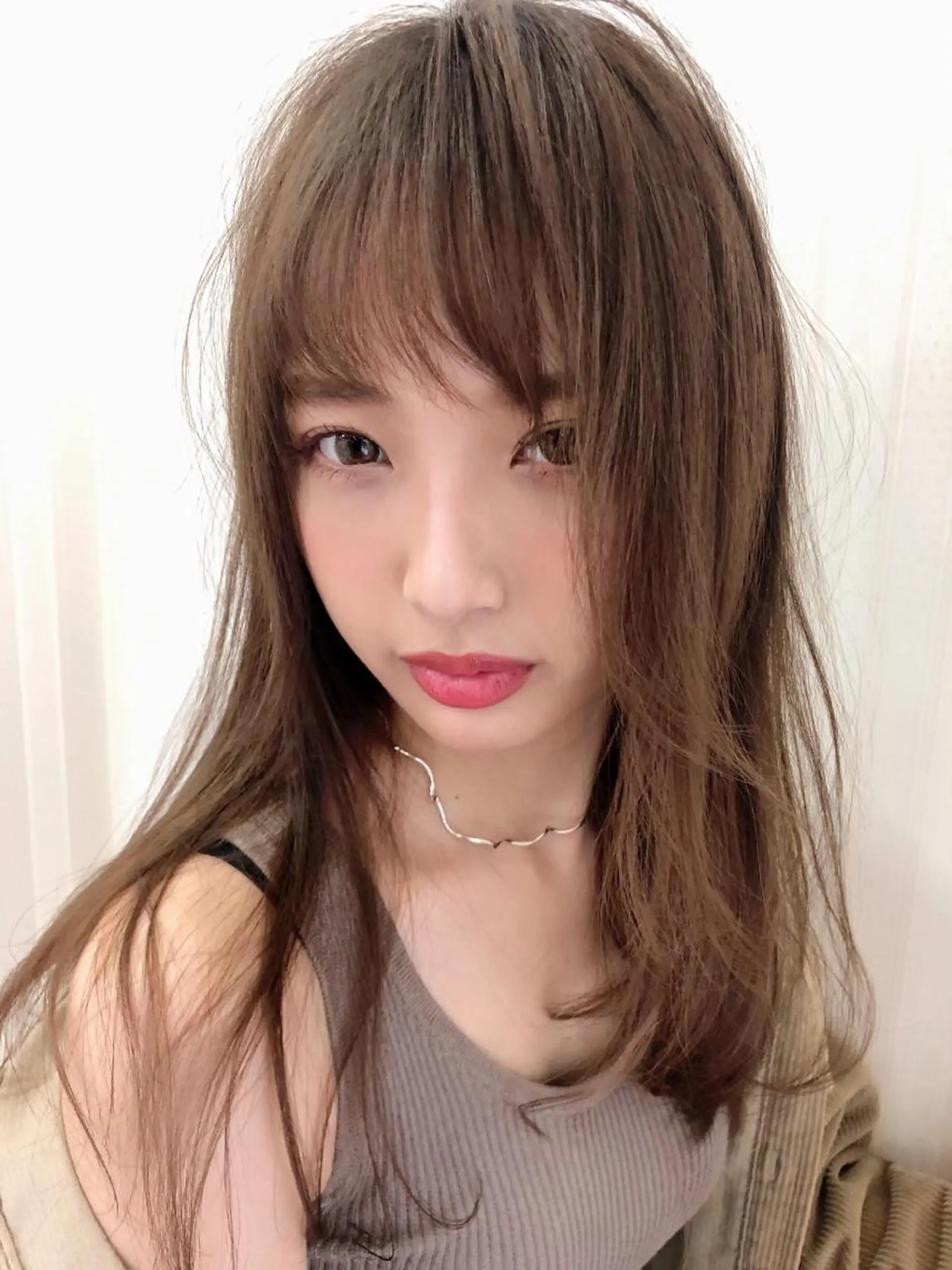 ロング カラー sato yoのヘアスタイル