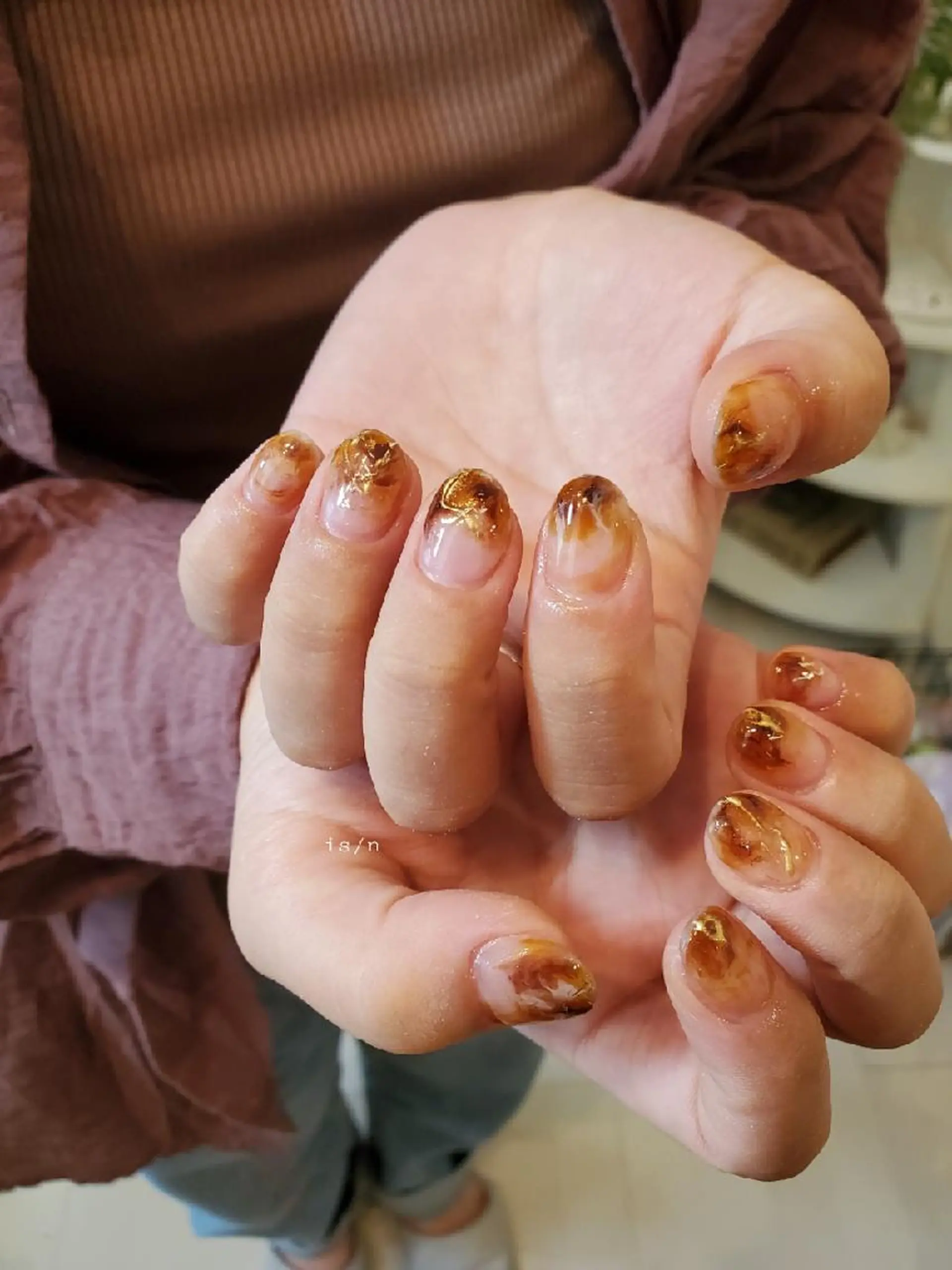 ネイル ハンドネイル 店長 佐藤のネイルデザイン