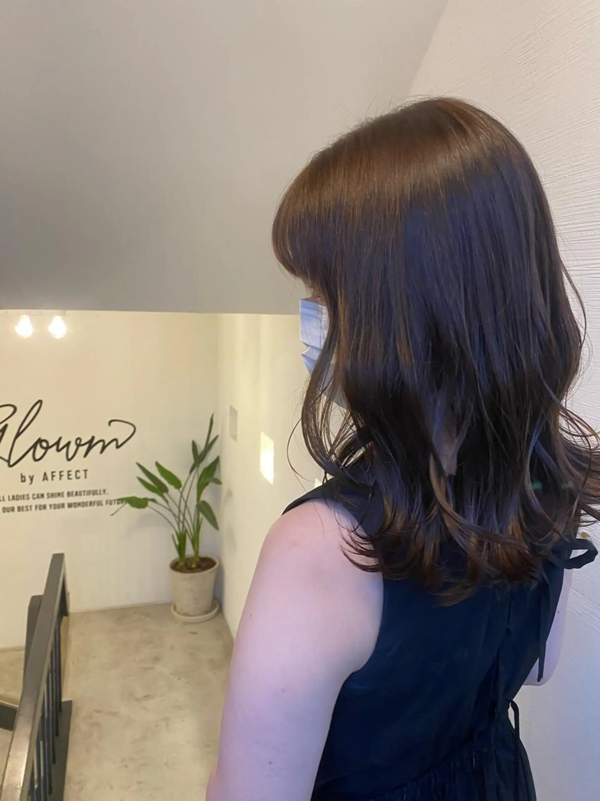 セミロング glowm店長 加藤翔太のヘアスタイル