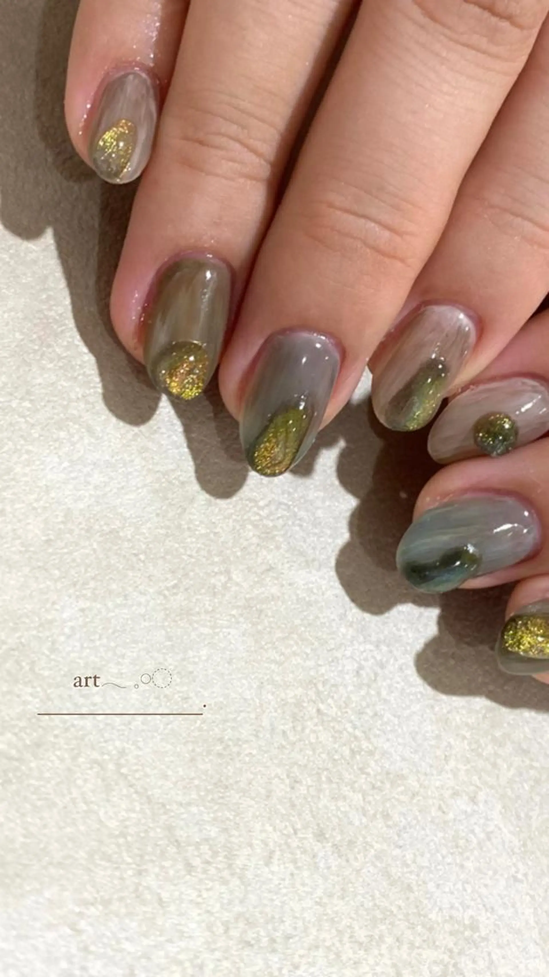 ネイル mia.⌇@nail ist_miaのネイルデザイン