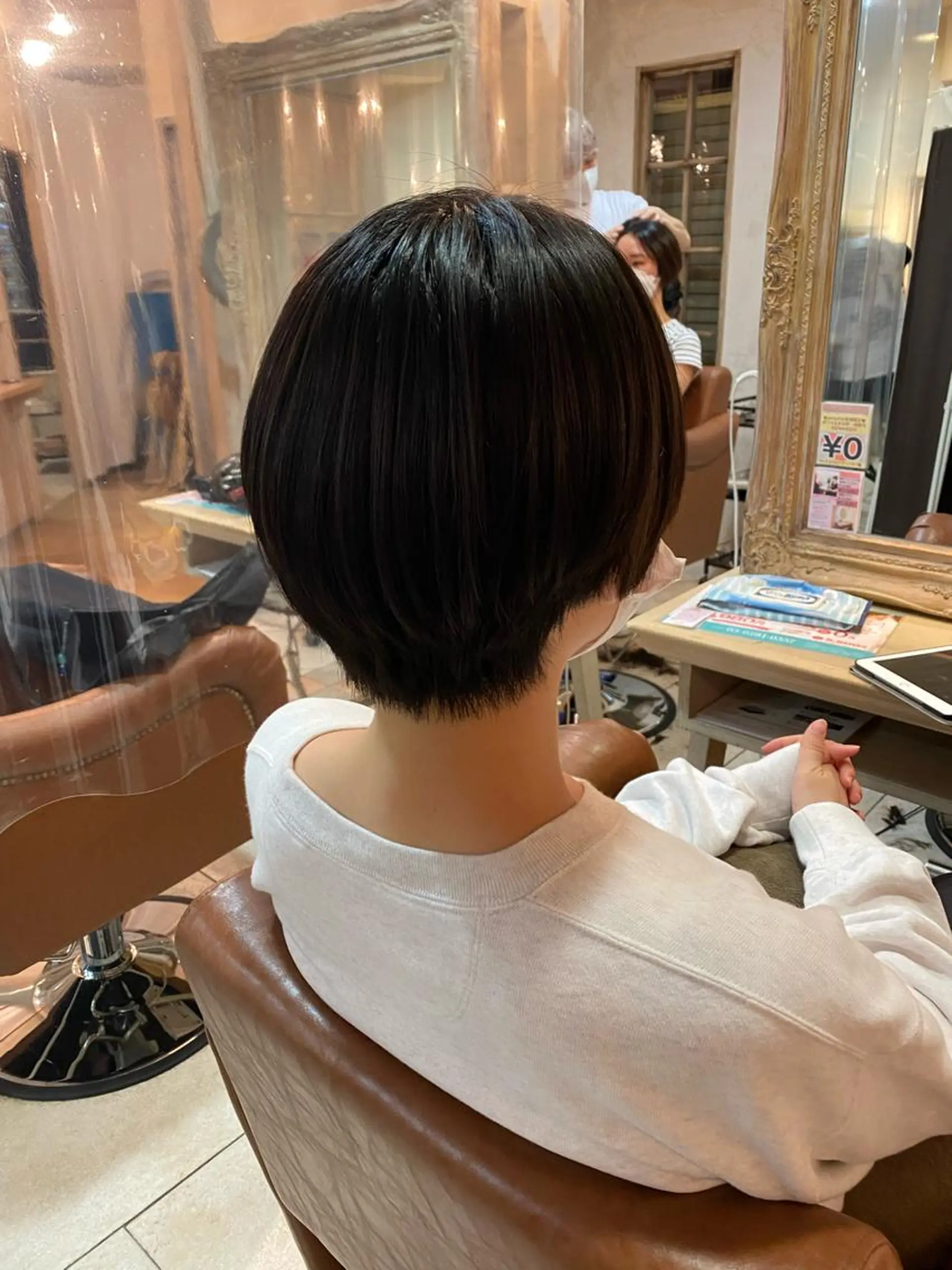 ショート 井上 日菜乃のヘアスタイル