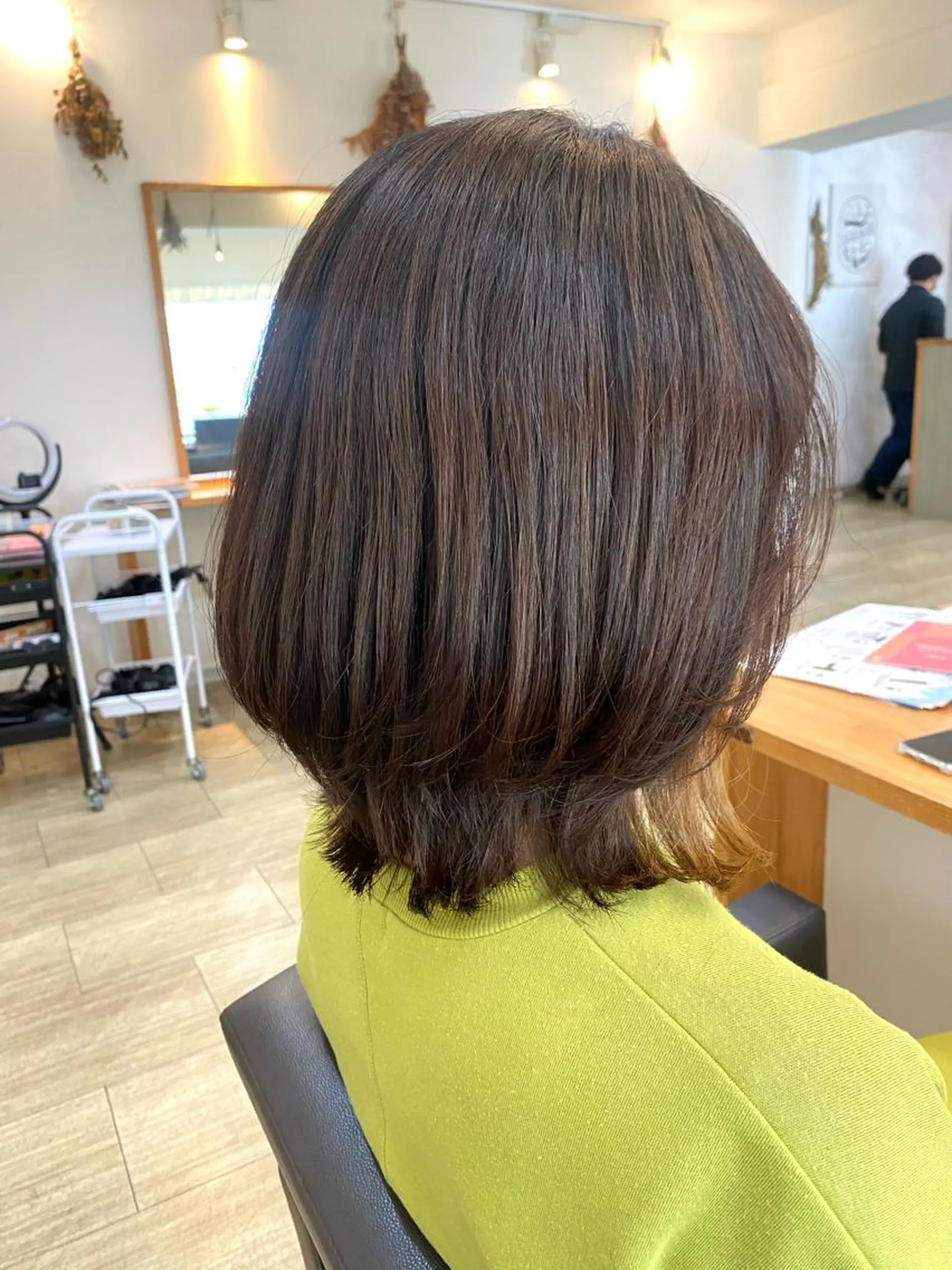 ミディアム 和歌山髪質改善 那須優太のヘアスタイル