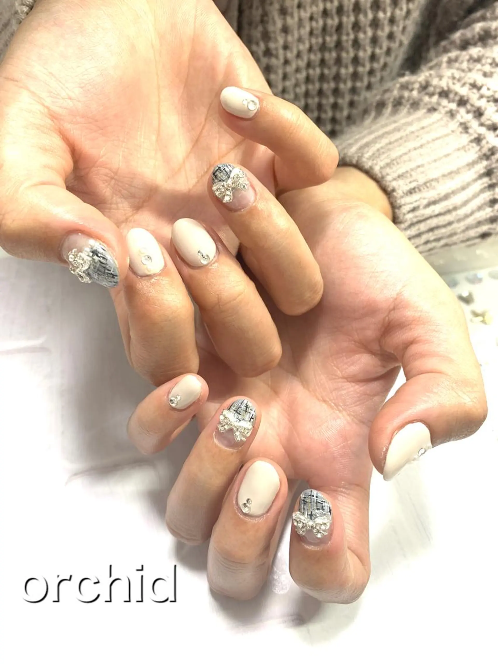 ネイル orchid ♡オーキッドのネイルデザイン