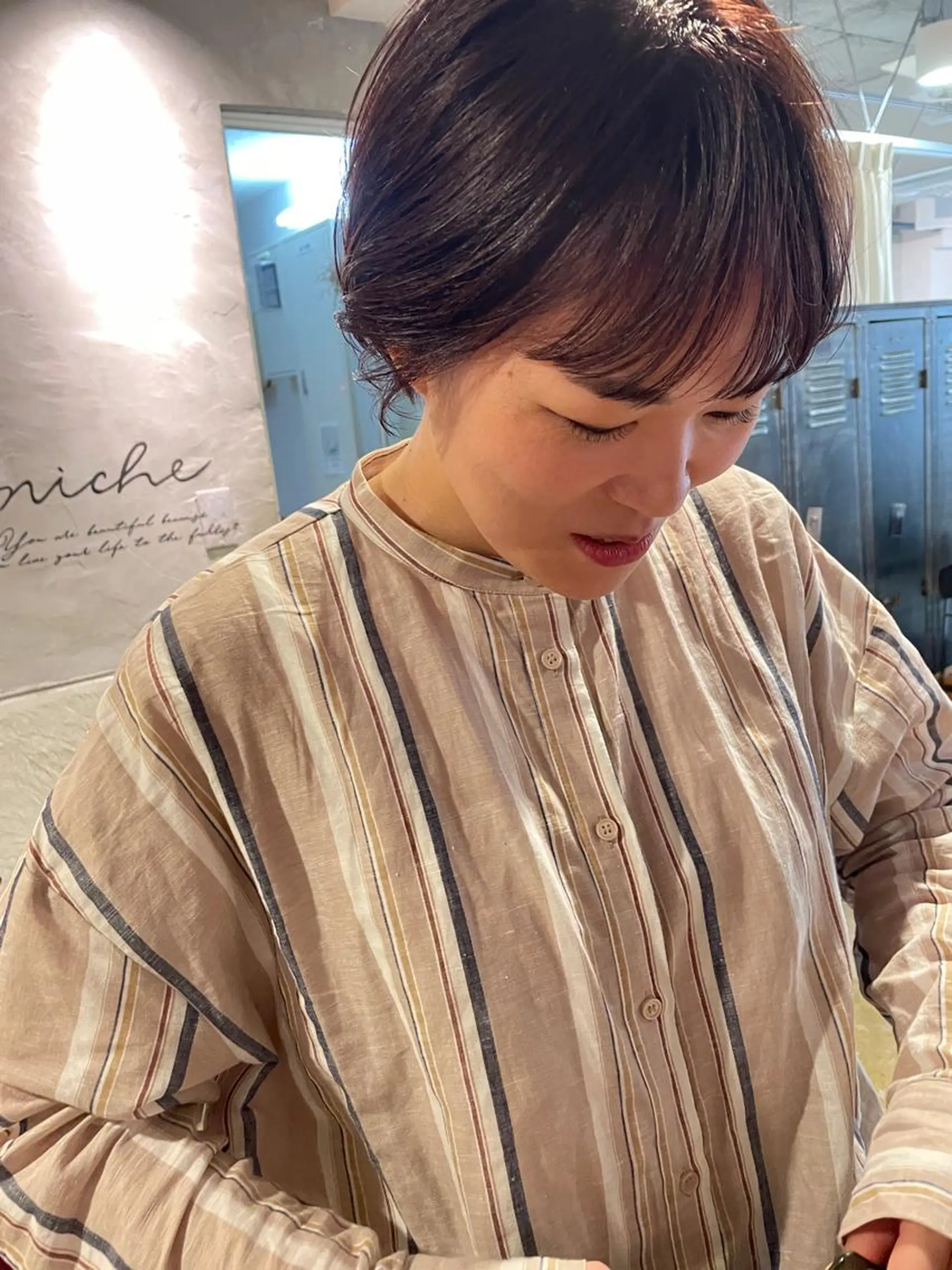 ショート ボブ ショートヘア カット ヘアカラー トリートメント さの あやねのヘアスタイル