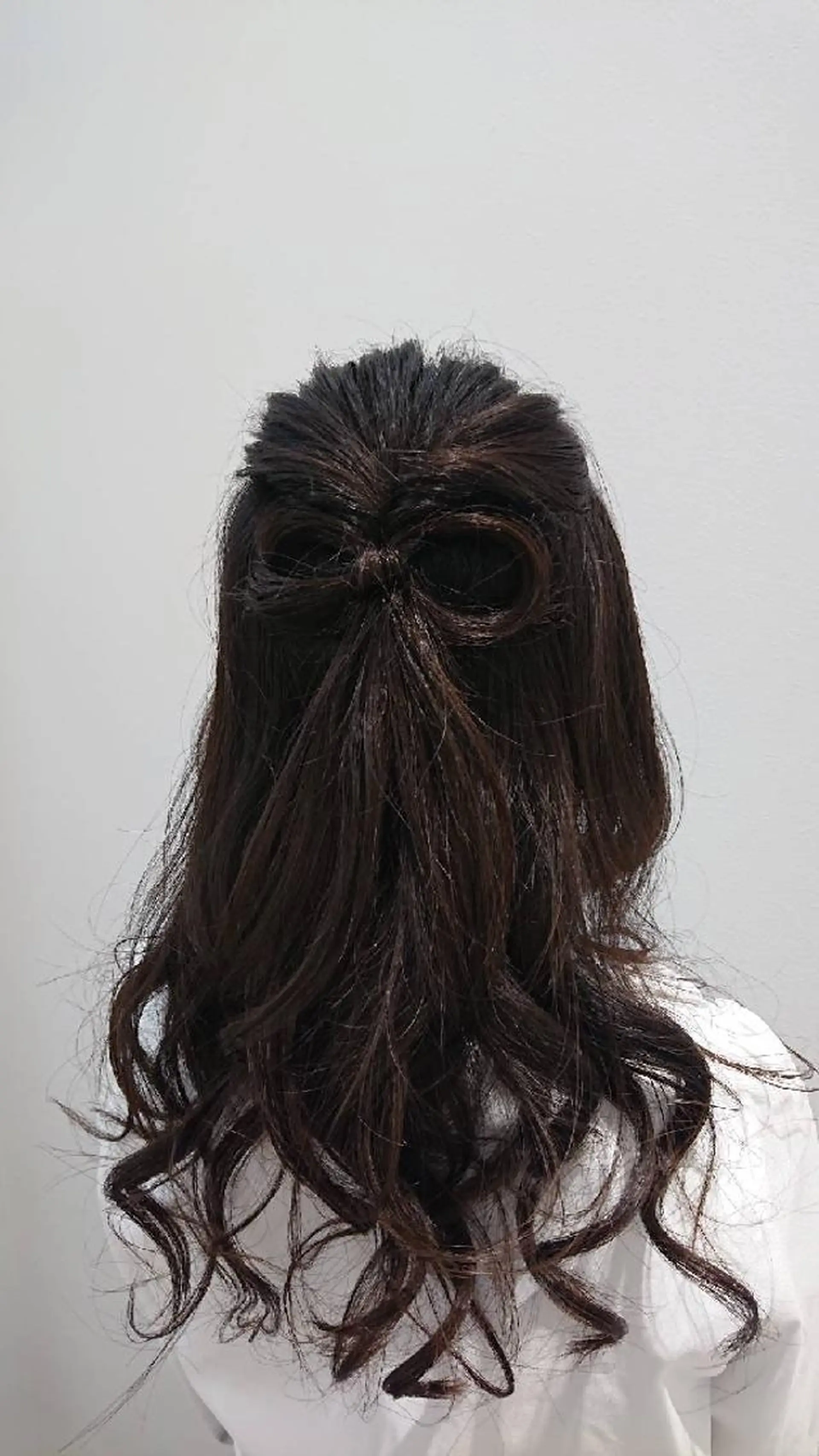 ヘアアレンジ ハーフアップ 仲村 友孝のヘアスタイル