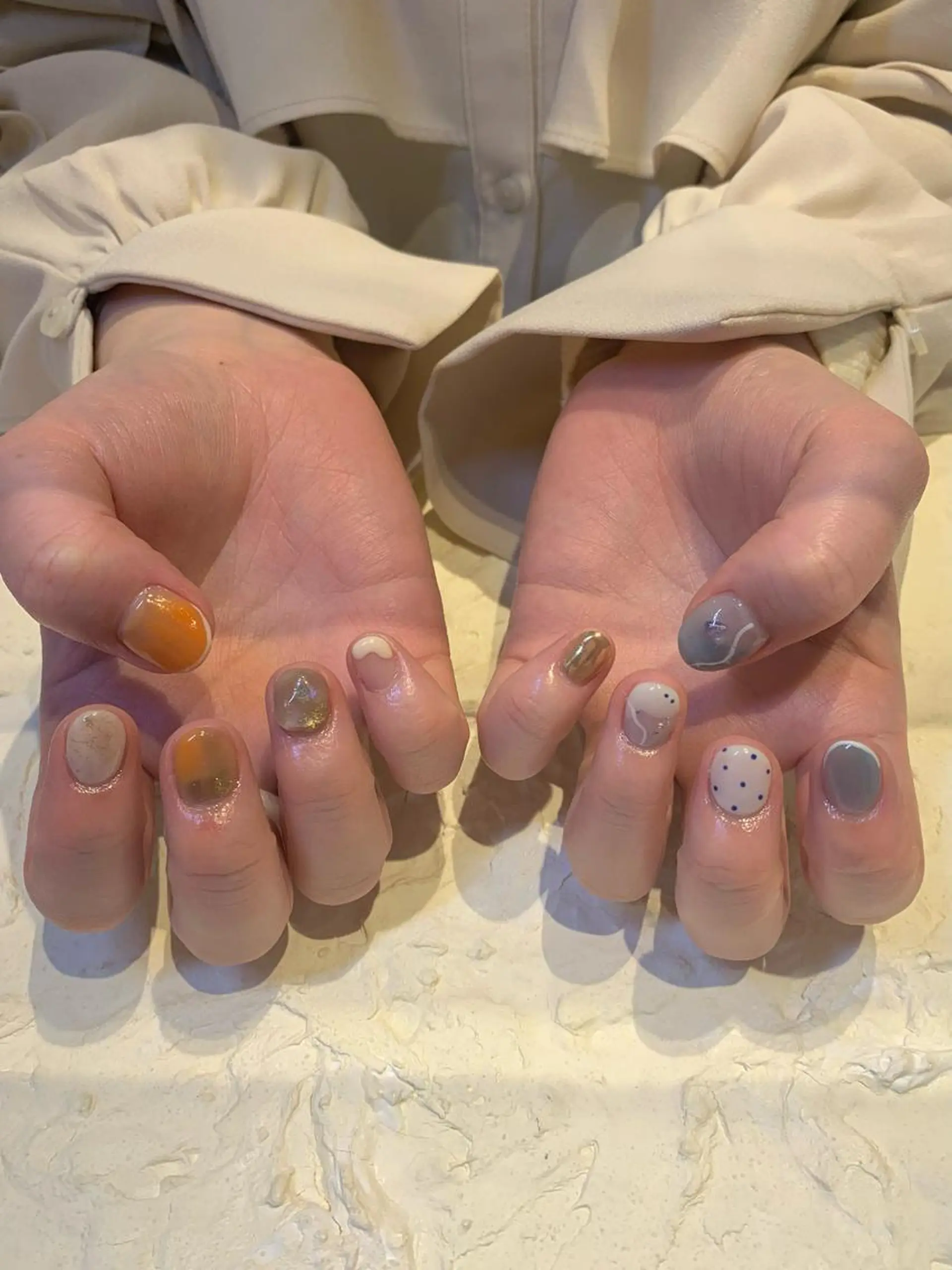 ネイル マキノ ユイのネイルデザイン