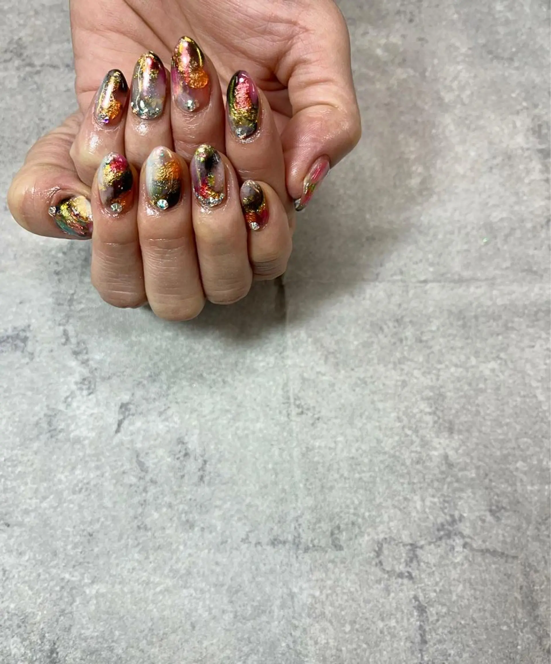 ネイル ニュアンスネイル ハンドネイル ハンドケア FASTNAIL PLUS 新宿店のネイルデザイン