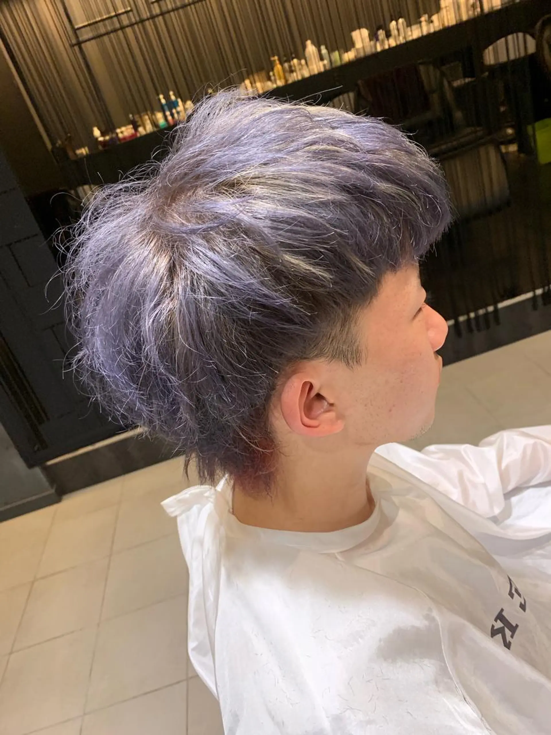 ショート カラー メンズ 美髪形成!色素改善! 秋田 和輝のヘアスタイル