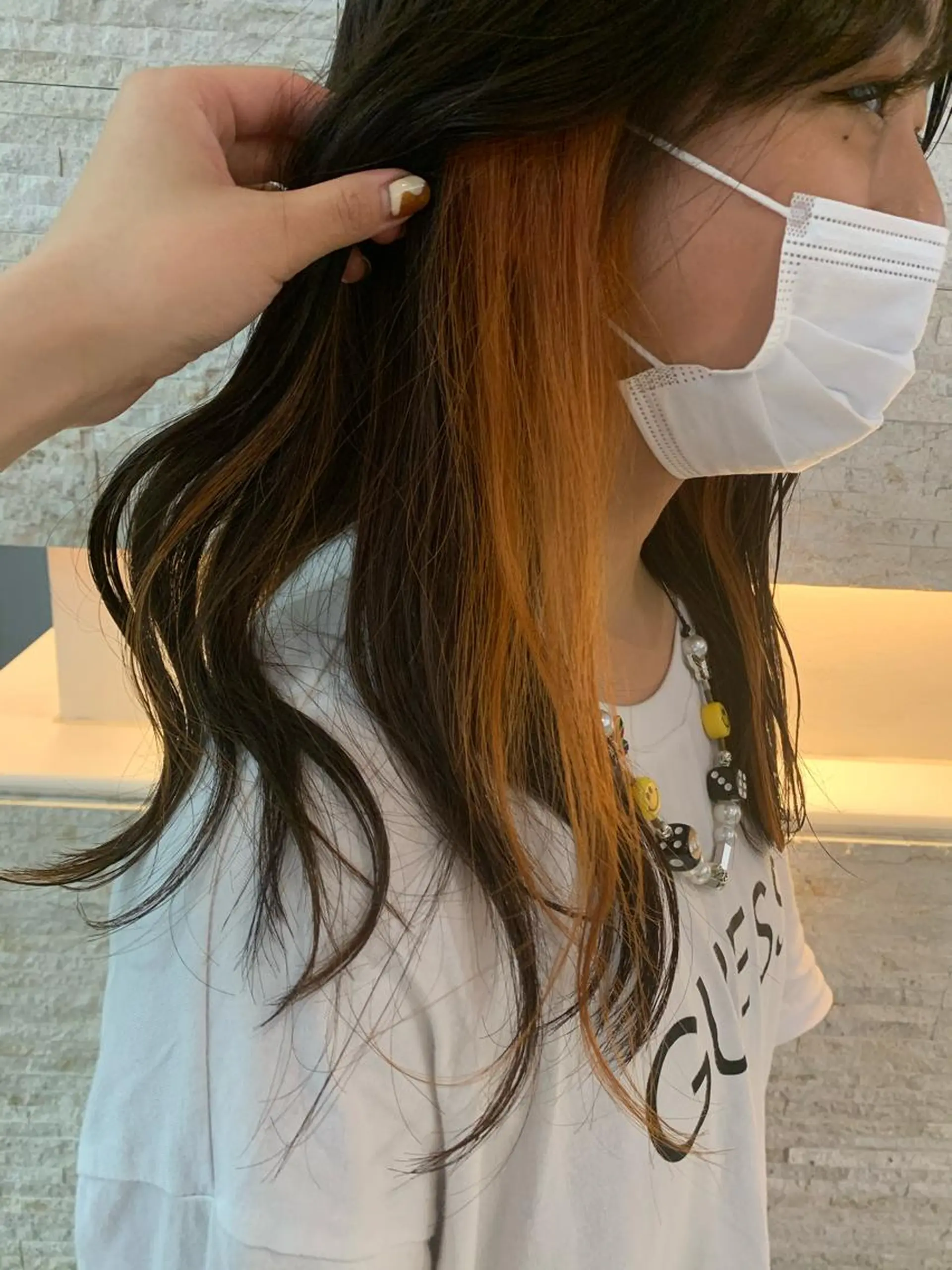 ロング カラー ✄折橋 彩花🐶🍑のヘアスタイル