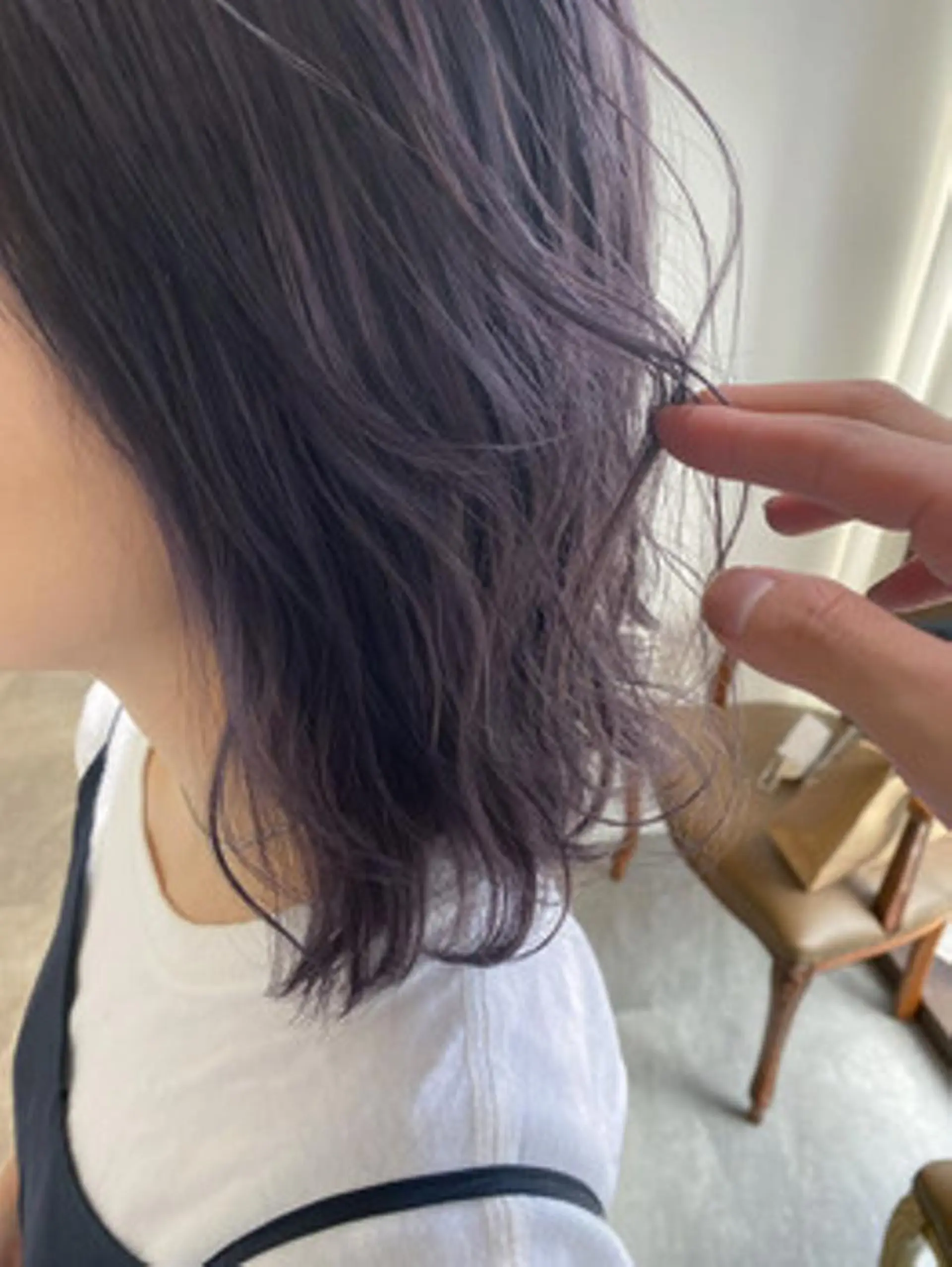 ロング ヘアアレンジ カラー ブリーチ ケアブリーチ ダブルカラー グラデーションカラー イルミナカラー LuciA/エクステ カラーのヘアスタイル