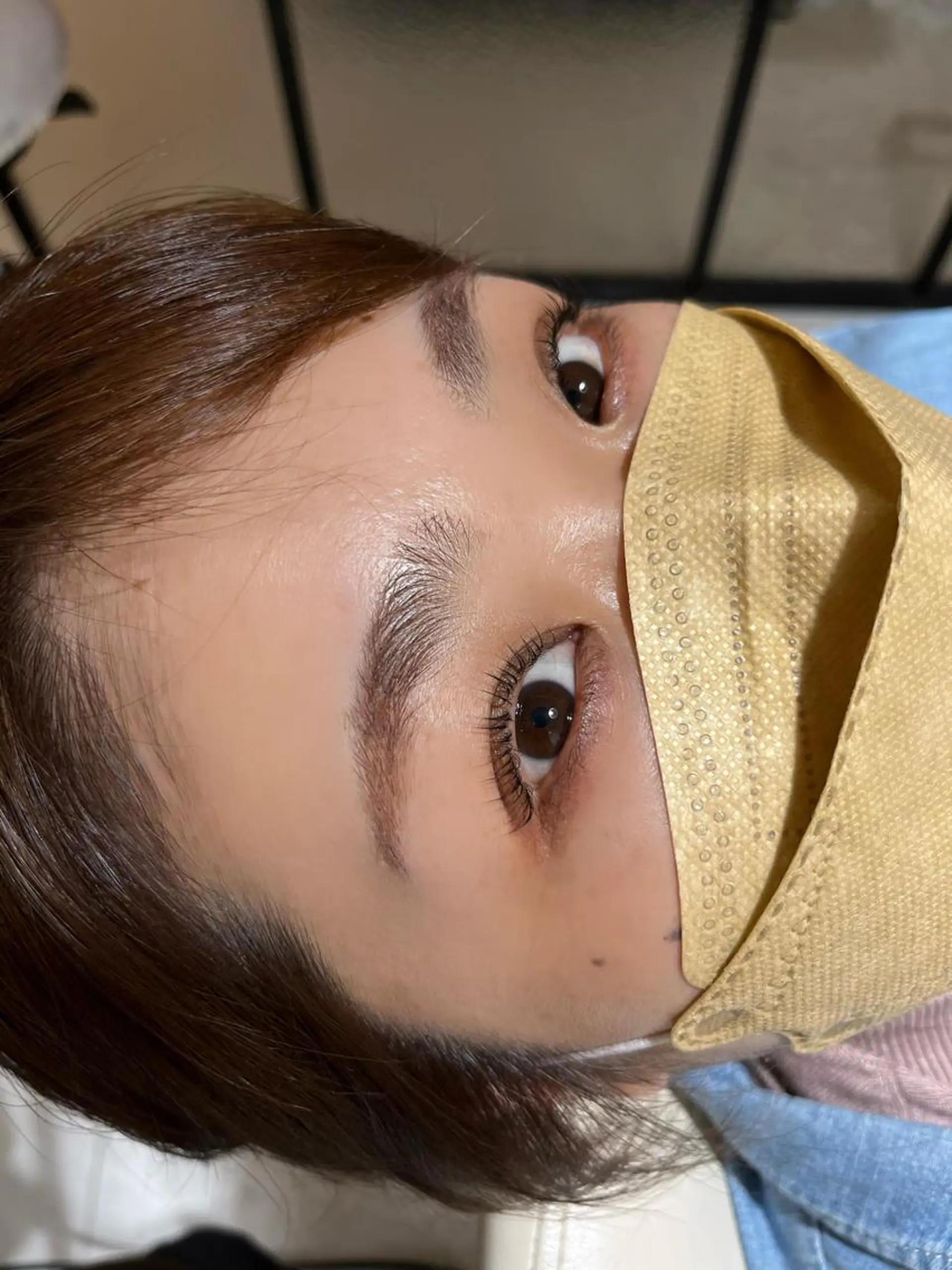 マツエク・マツパ パリジェンヌラッシュリフト マツパ おくむら あやこのヘアスタイル