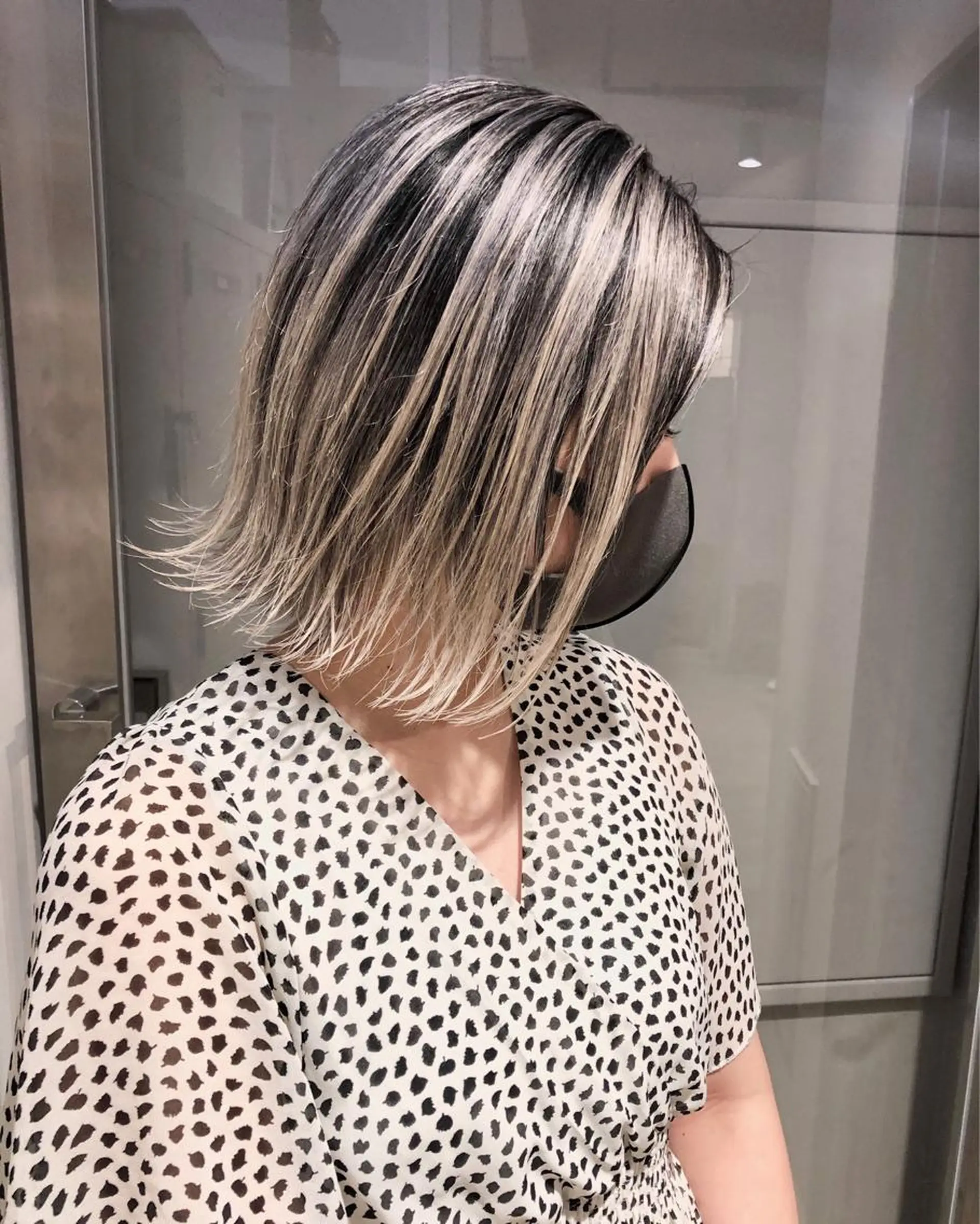 ショート カラー メンズ特化 パーマ/オザワのヘアスタイル