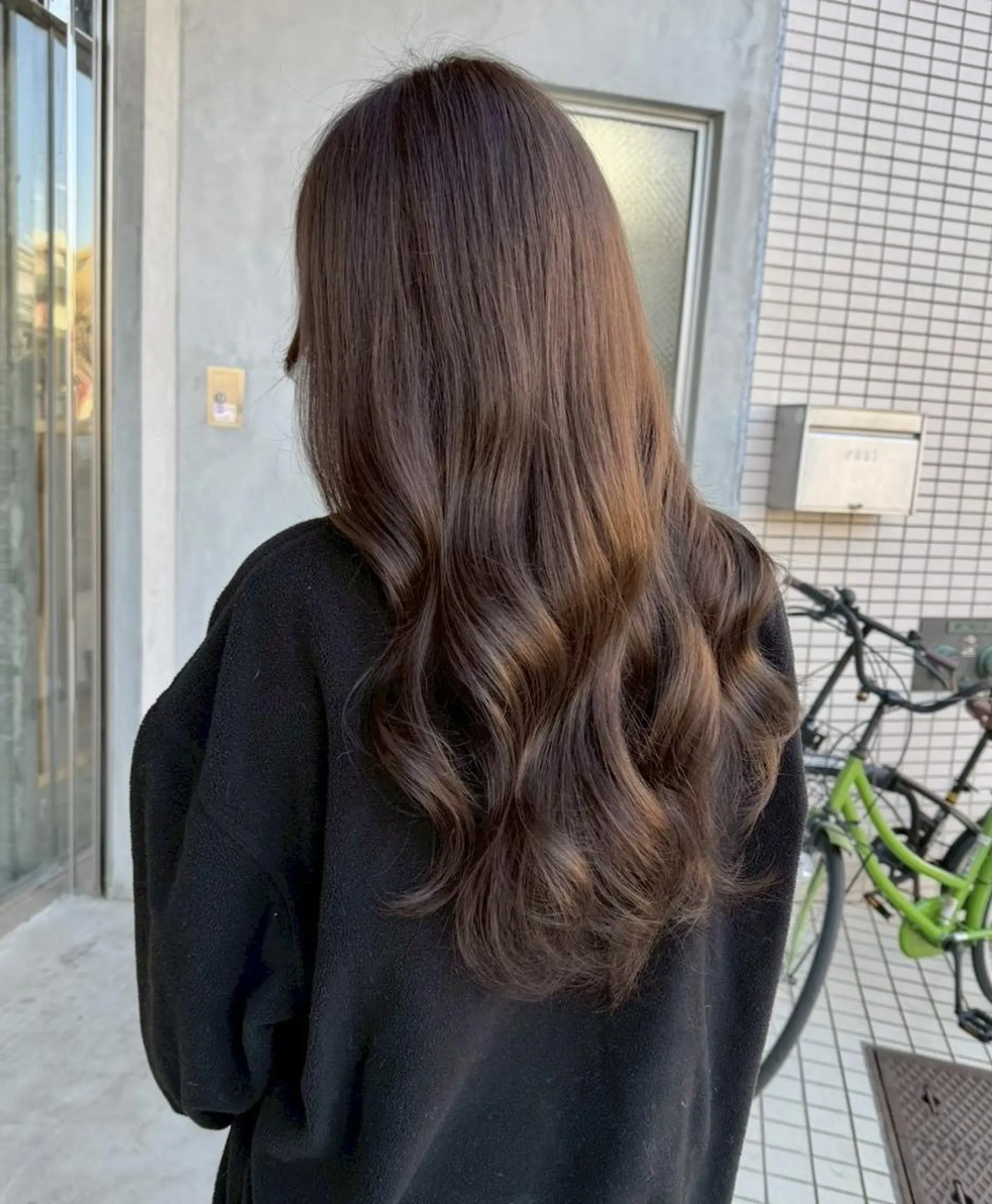 ロング カラー 透明感カラー カット ヘアカラー トリートメント 韓国/ボブ/まつパ 🩰aikaのヘアスタイル