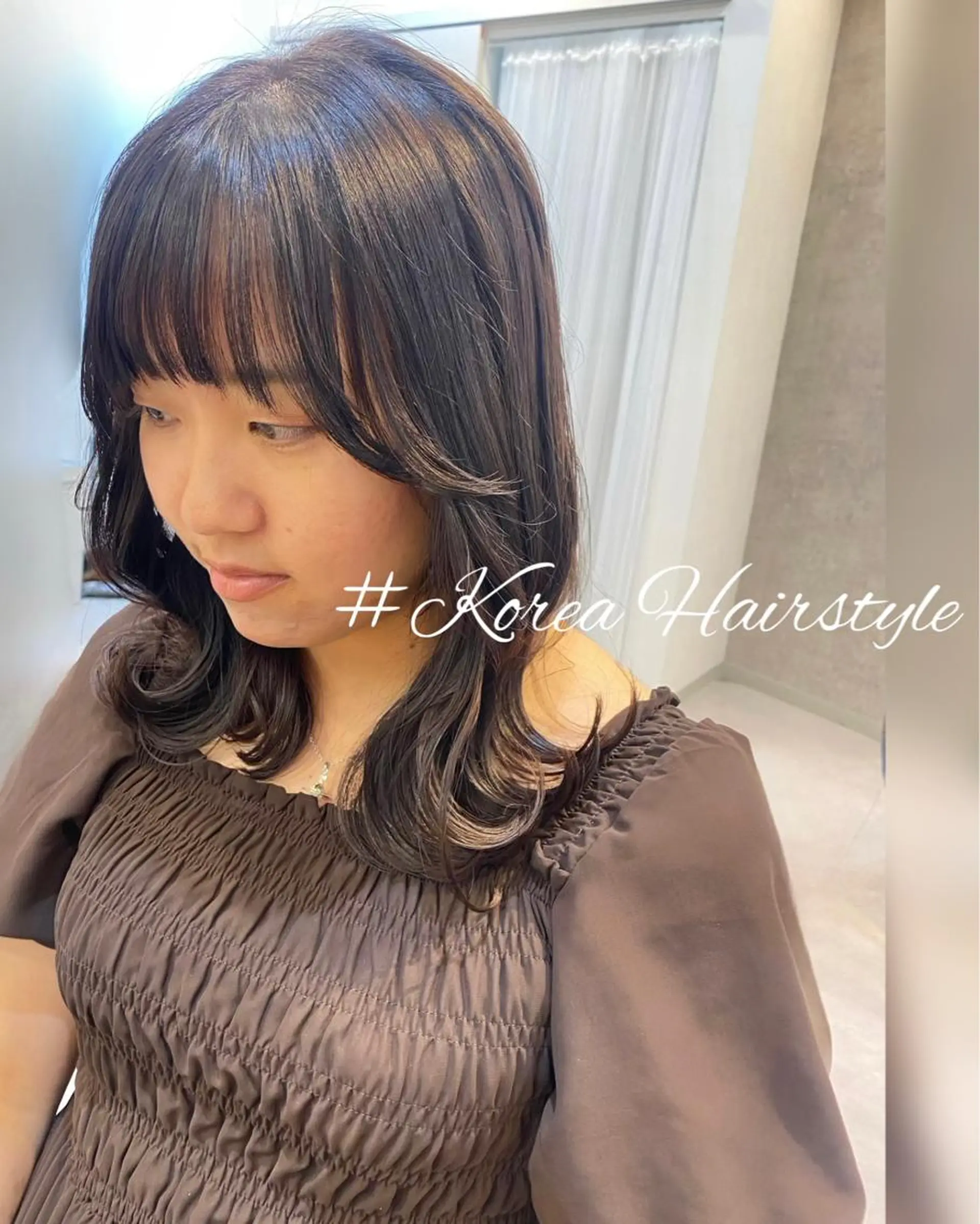 ミディアム カラー カット ヘアカラー トリートメント 似合う髪型が 分からない方へのヘアスタイル