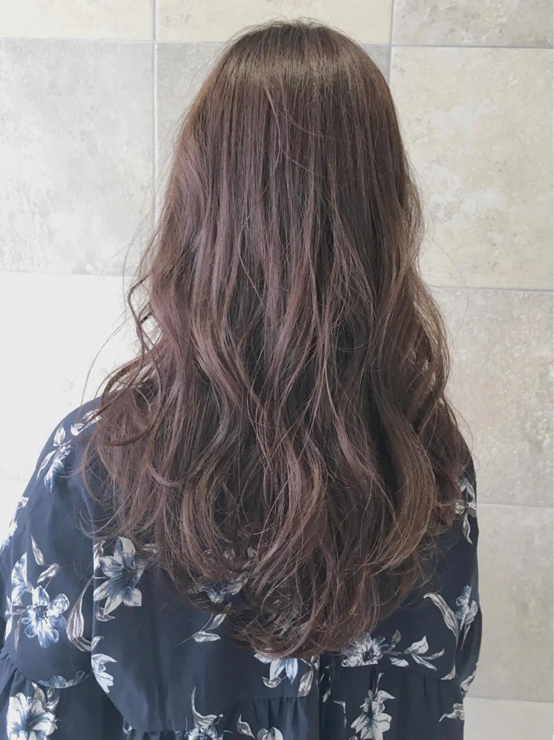 セミロング カラー カット ヘアカラー カット/メンズカット 藤田麻衣のヘアスタイル