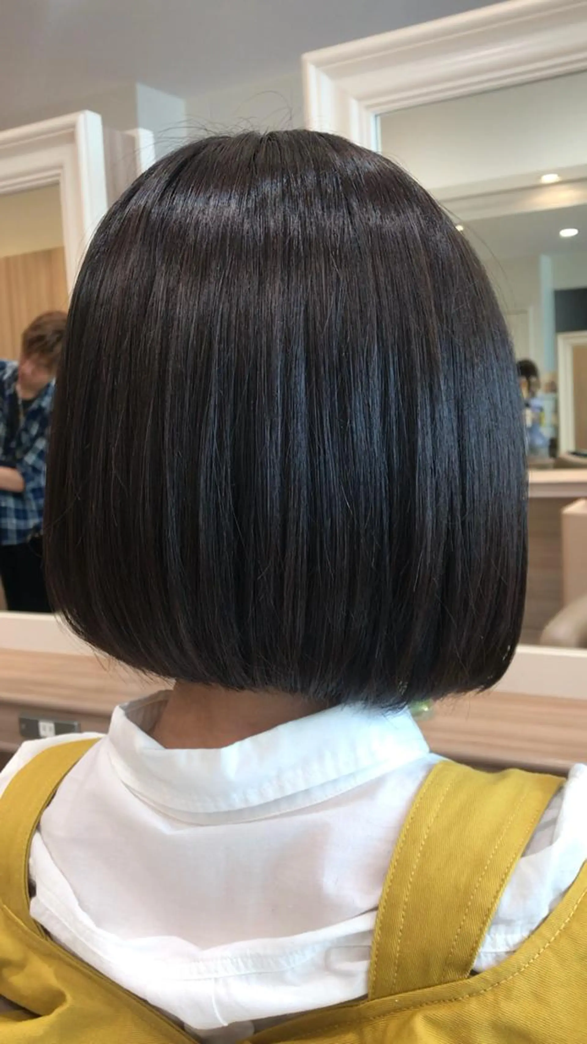 ショート カラー ワンレンボブ ボブ 当日予約🆗✂︎ ウエモト タクのヘアスタイル