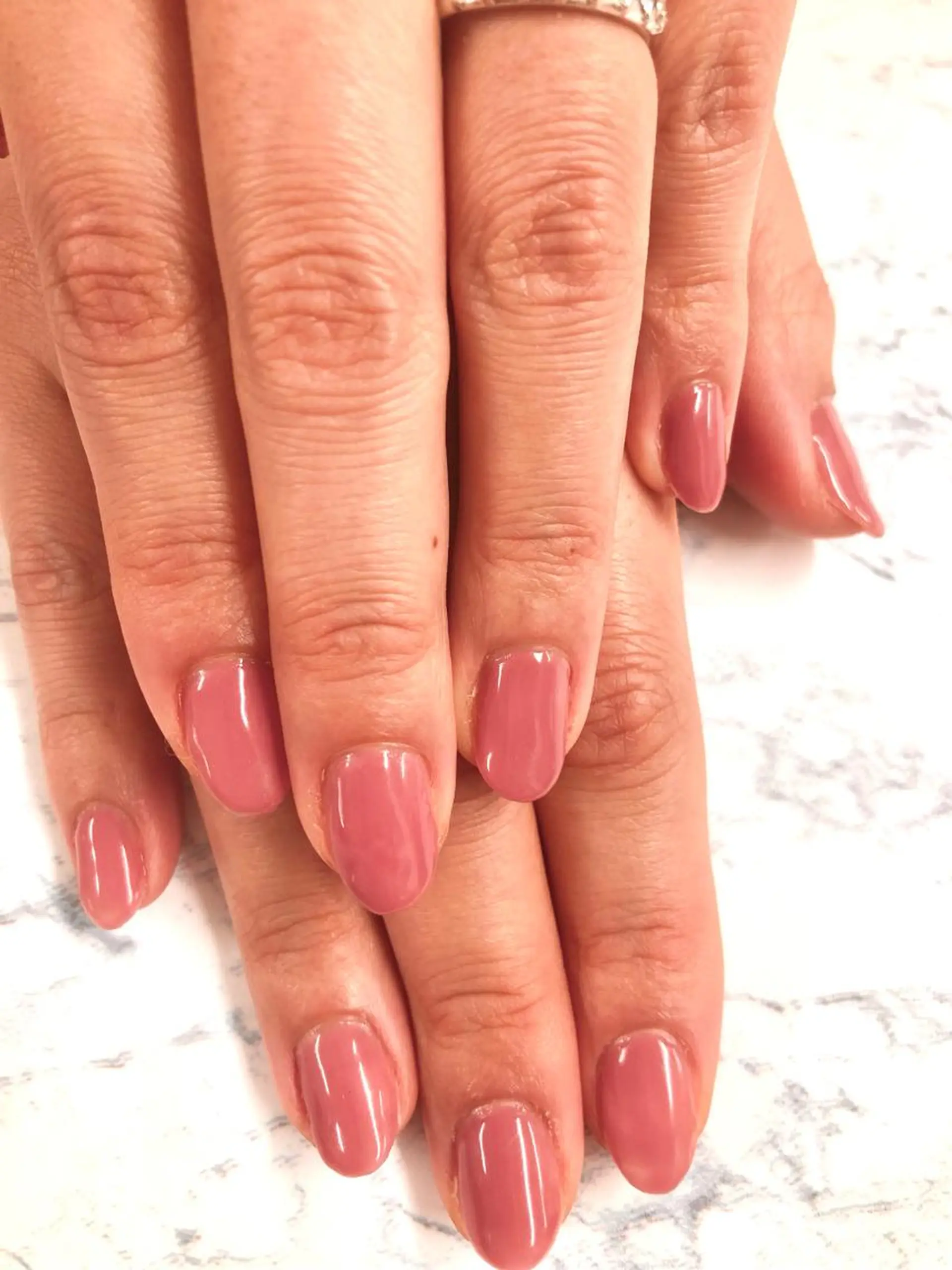 ネイル ワンカラーネイル 杉山 ネイリストのネイルデザイン