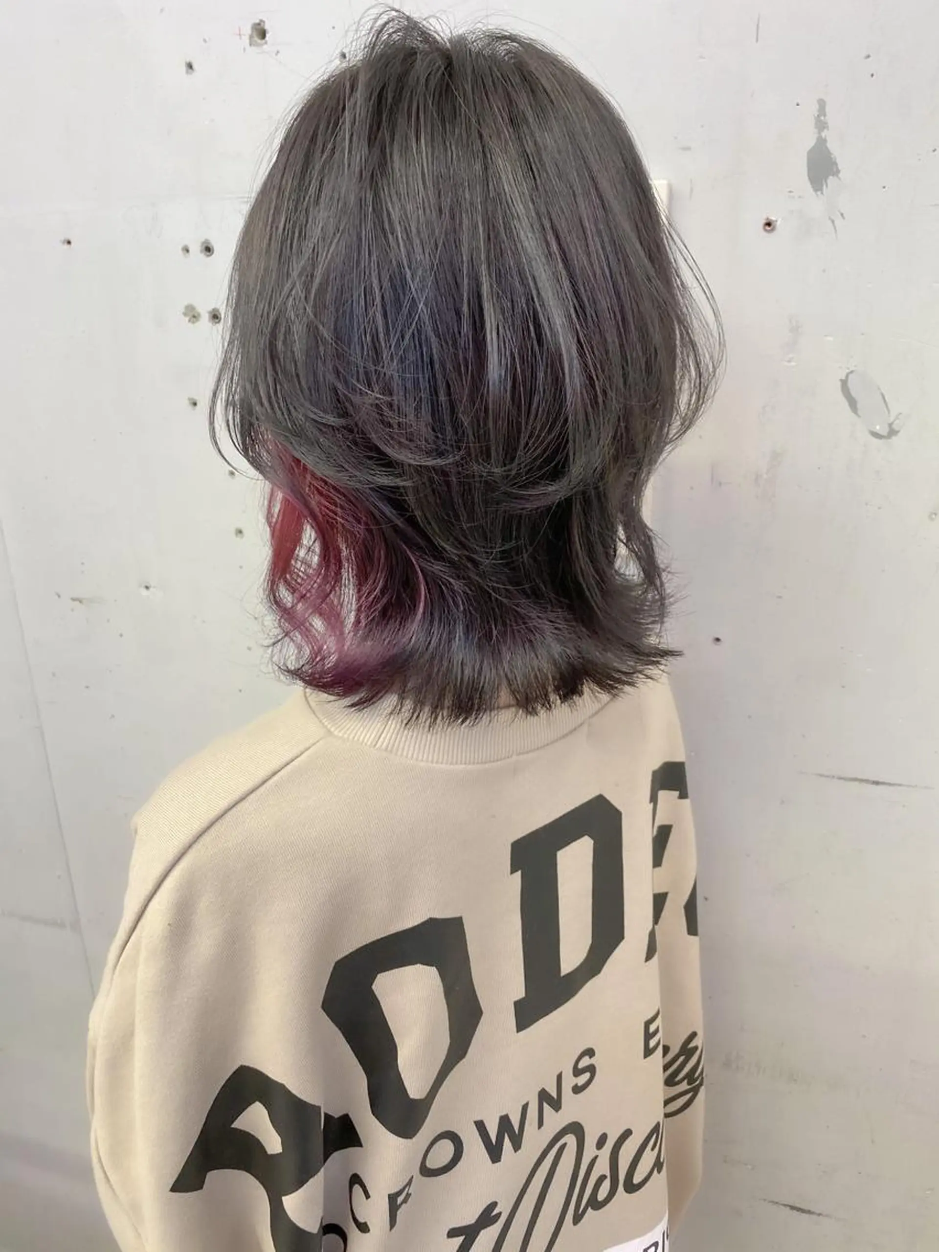 ミディアム カラー 💗💗韓国レイヤー yu-ki💗💗のヘアスタイル