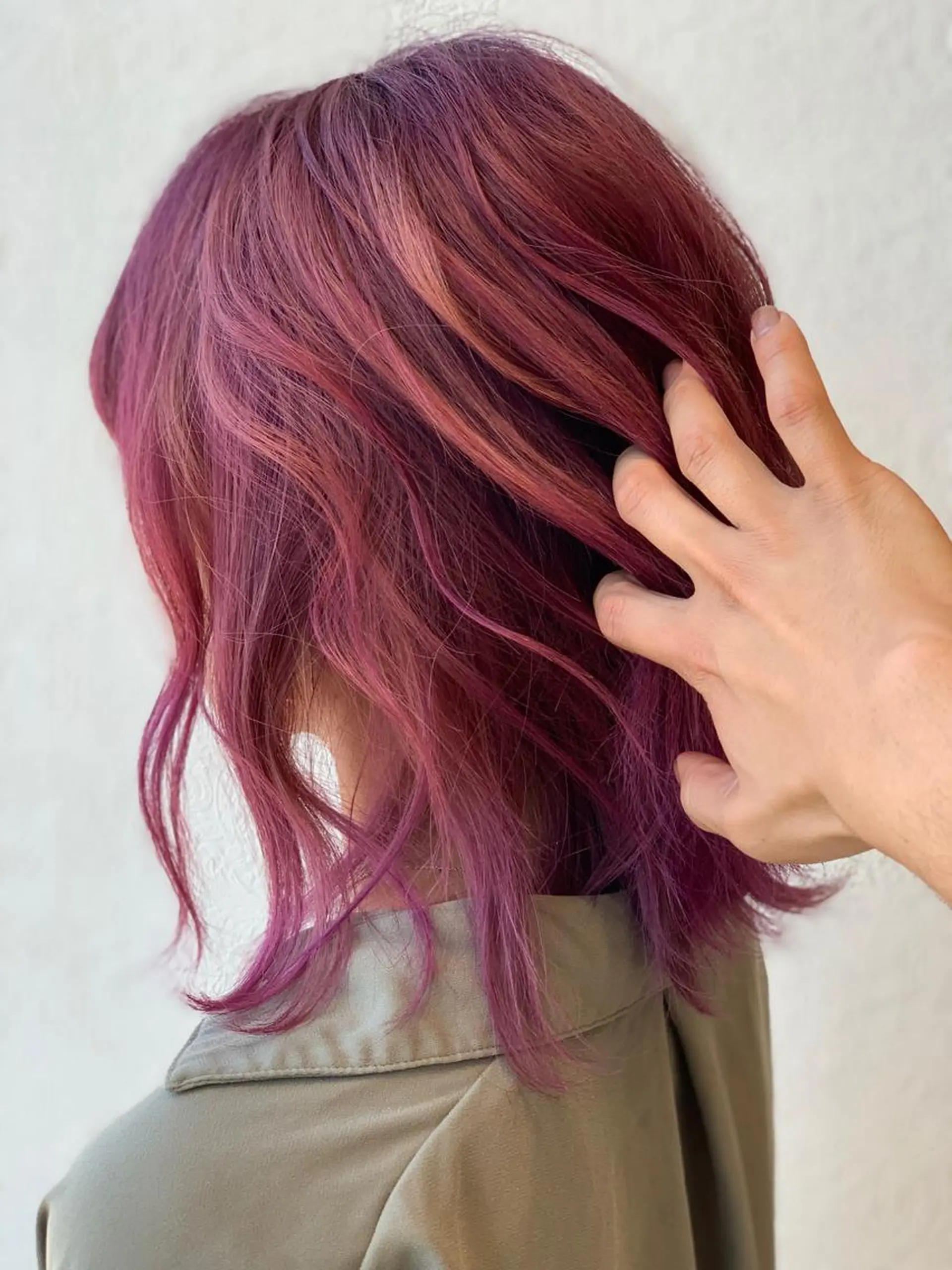 ミディアム カラー カラーと言ったら SAWARAのヘアスタイル