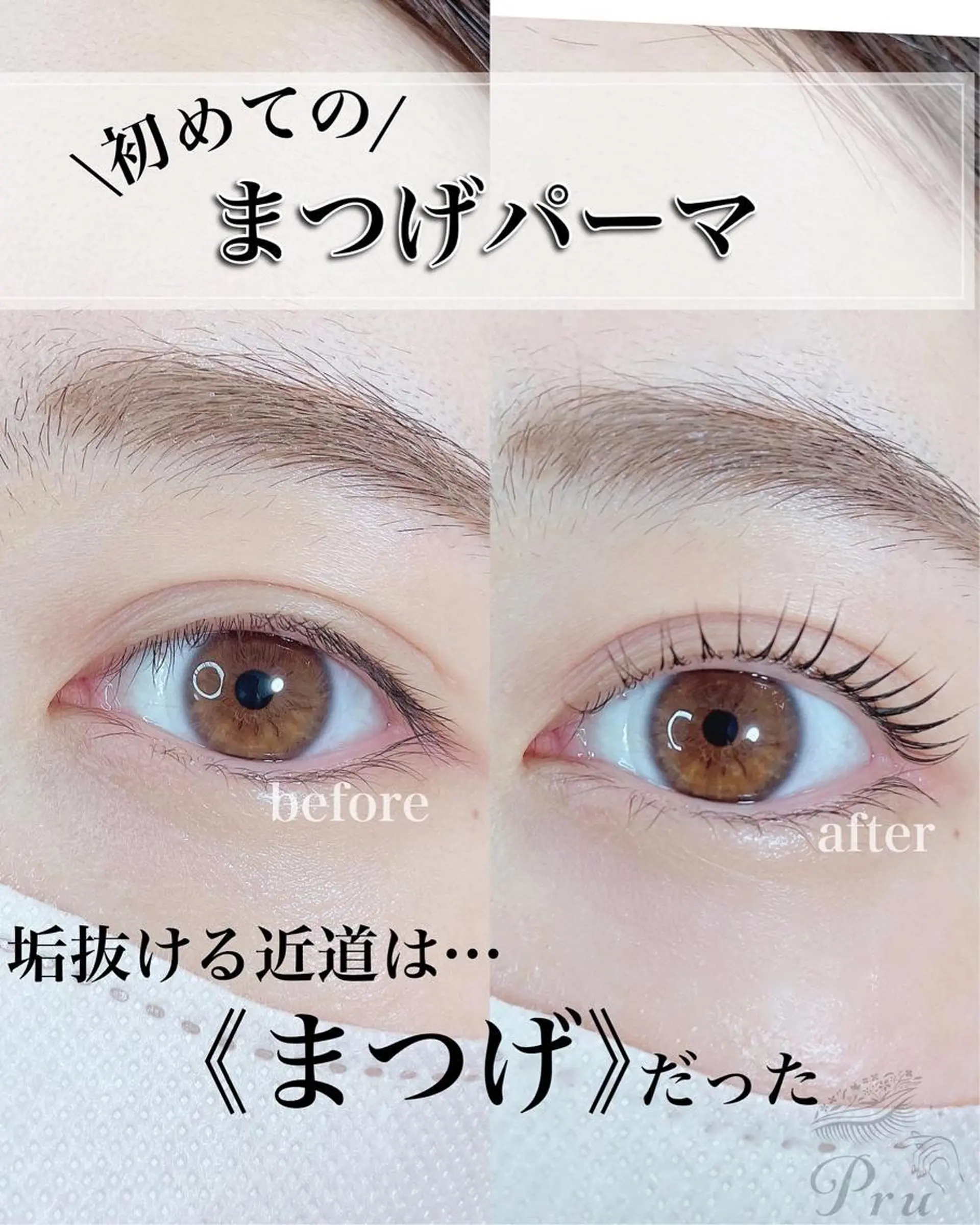 マツエク・マツパ まつげパーマ マツパ プル eyelashのマツエク・マツパデザイン