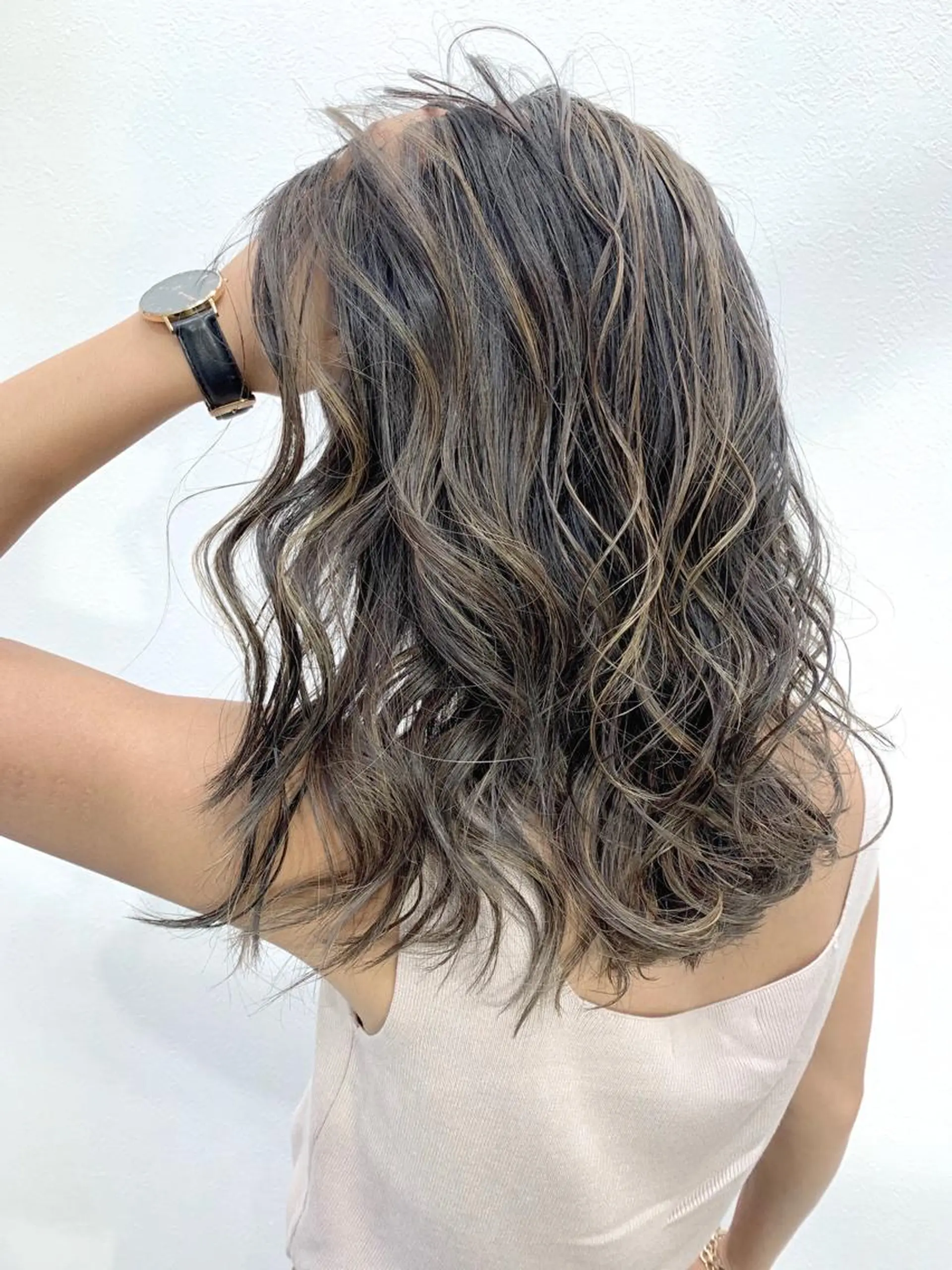 カラー カット ヘアカラー トリートメント 酸性ストレート/ブリ ーチなし/中村 匠のヘアスタイル