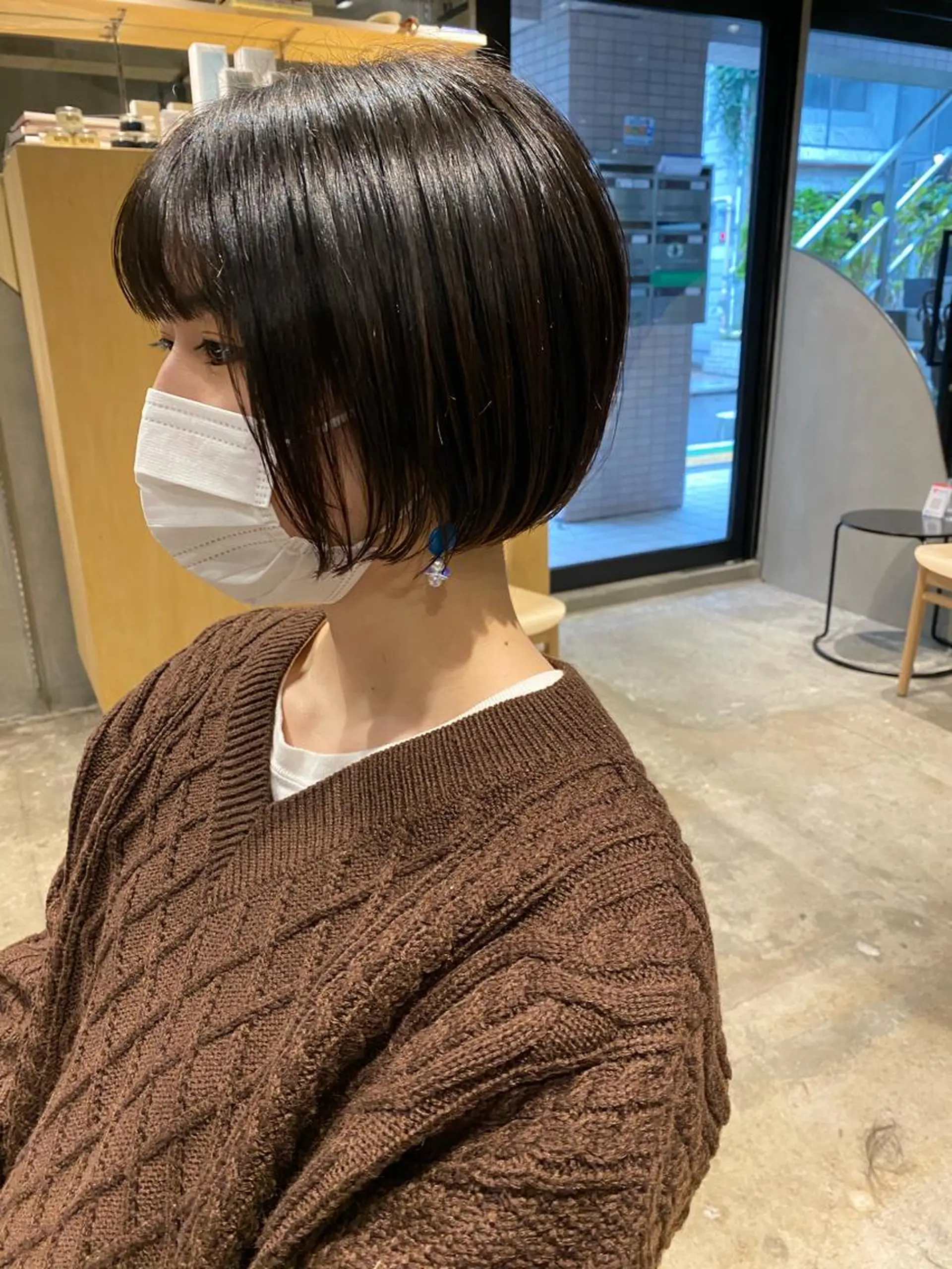 ショート ボブ カット トリートメント hemm,hemm.所属・ミク／ 北参道／ショートのヘアスタイル