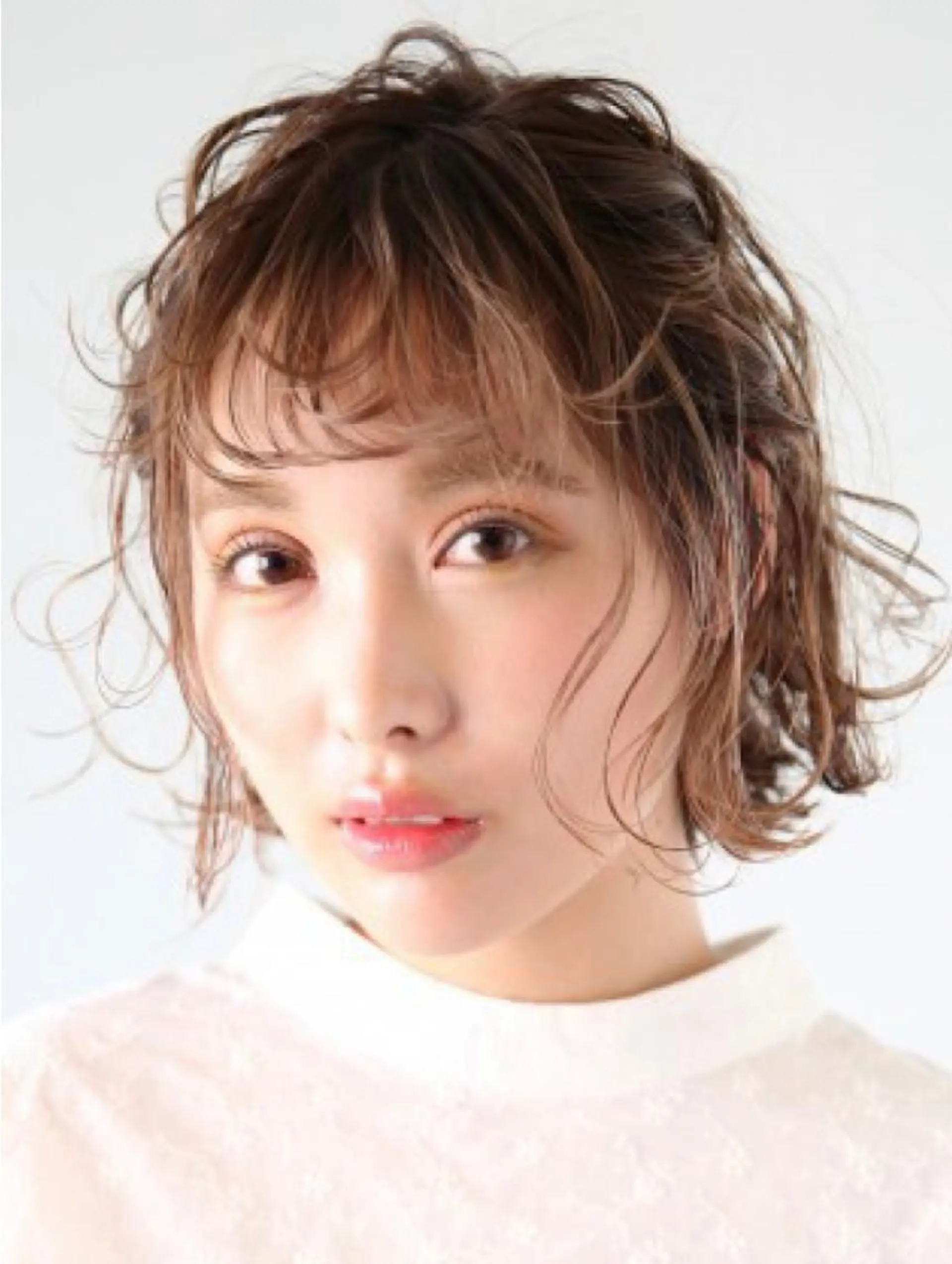 ミディアム カラー ヘアアレンジ 髪質改善/縮毛矯正 今井ノブヤスのヘアスタイル