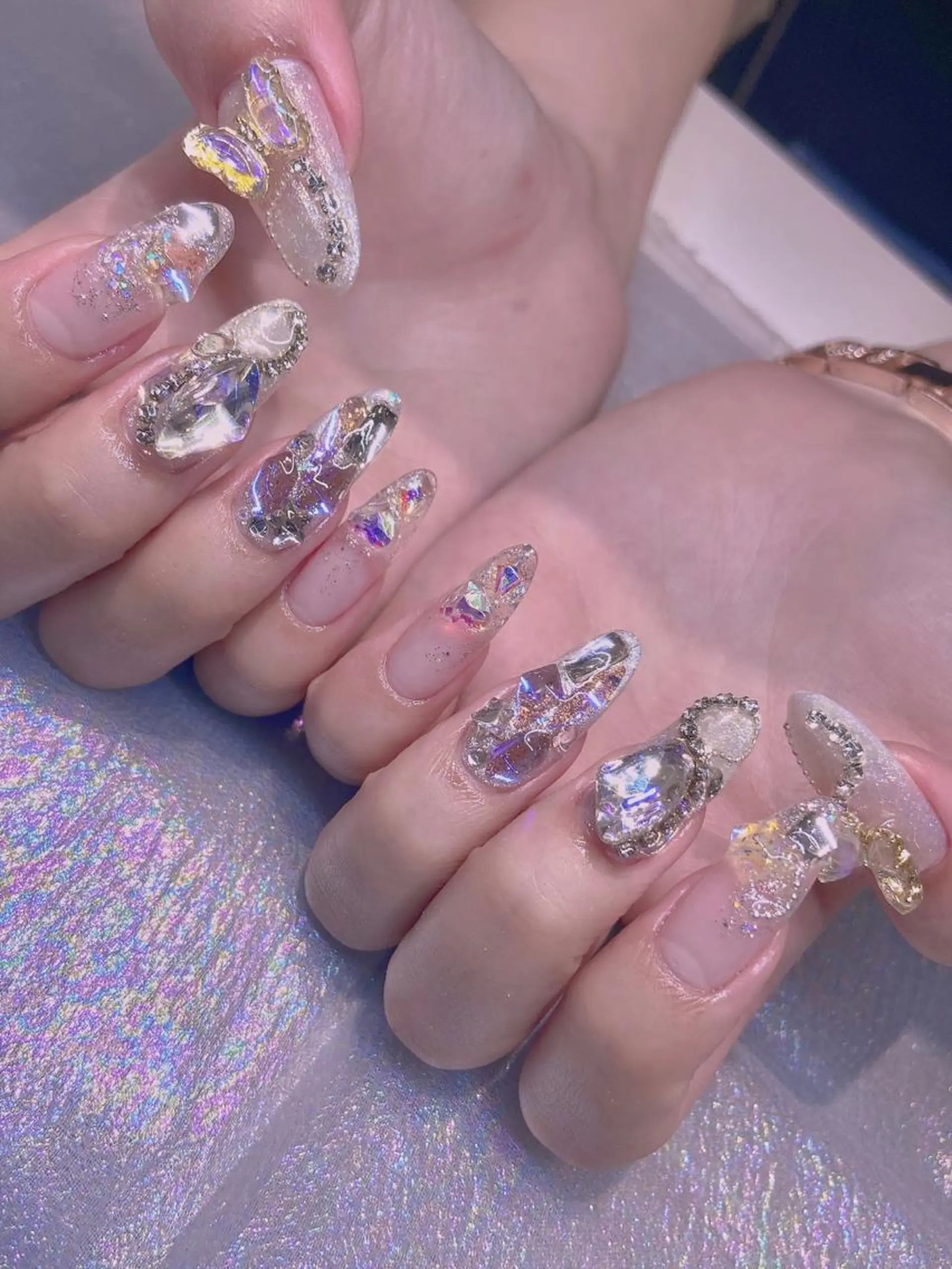 ネイル ハンドネイル 長さだし専門店 M2　rikaのネイルデザイン