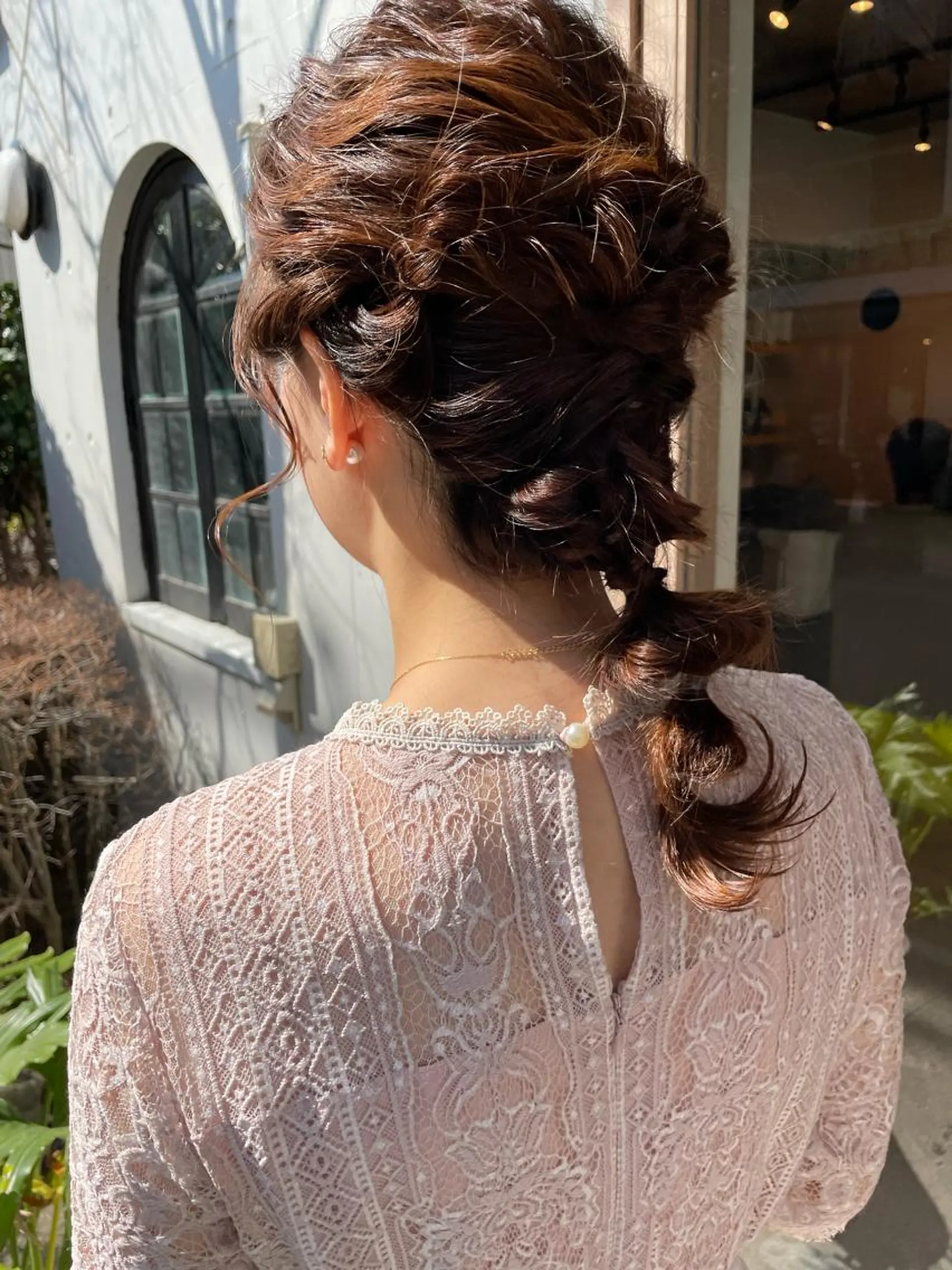 セミロング ヘアアレンジ hazuki 🌝のヘアスタイル