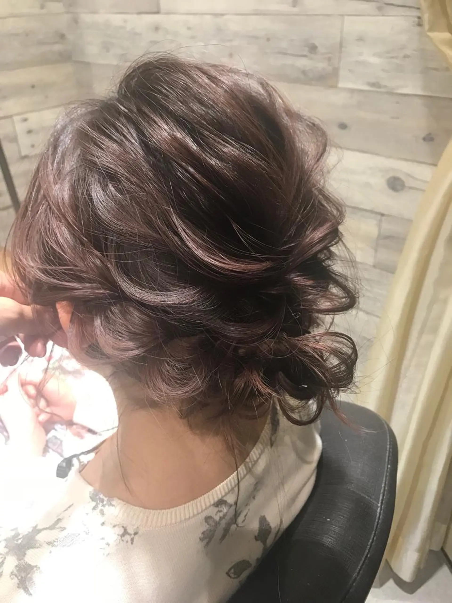 ヘアアレンジ ボブ ツヤ髪になりたい方へ 🩷柴田知亜希のヘアスタイル