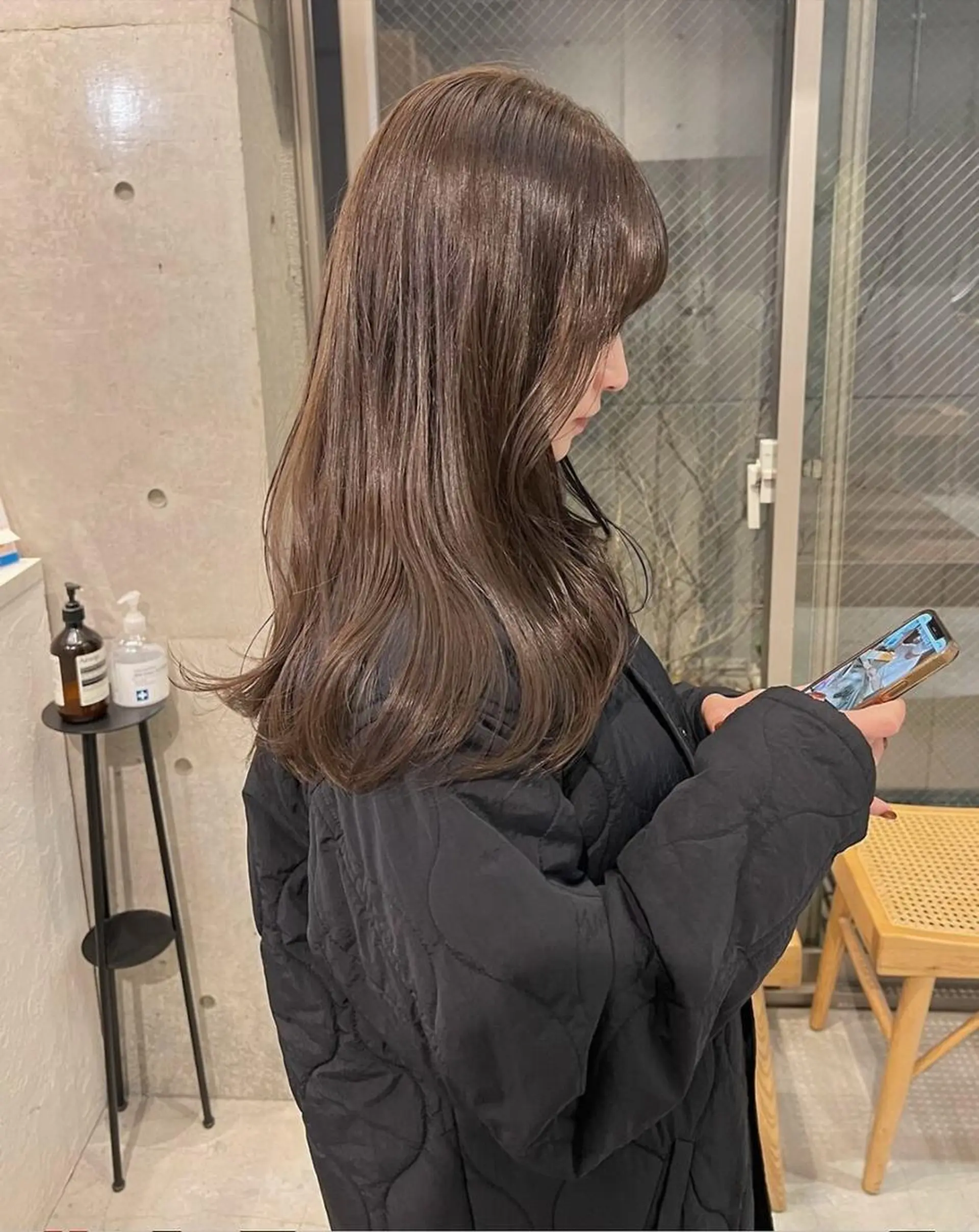 ロング 🎀韓国/艶髪/暗髪 🎀 柚月🫧立川駅のヘアスタイル