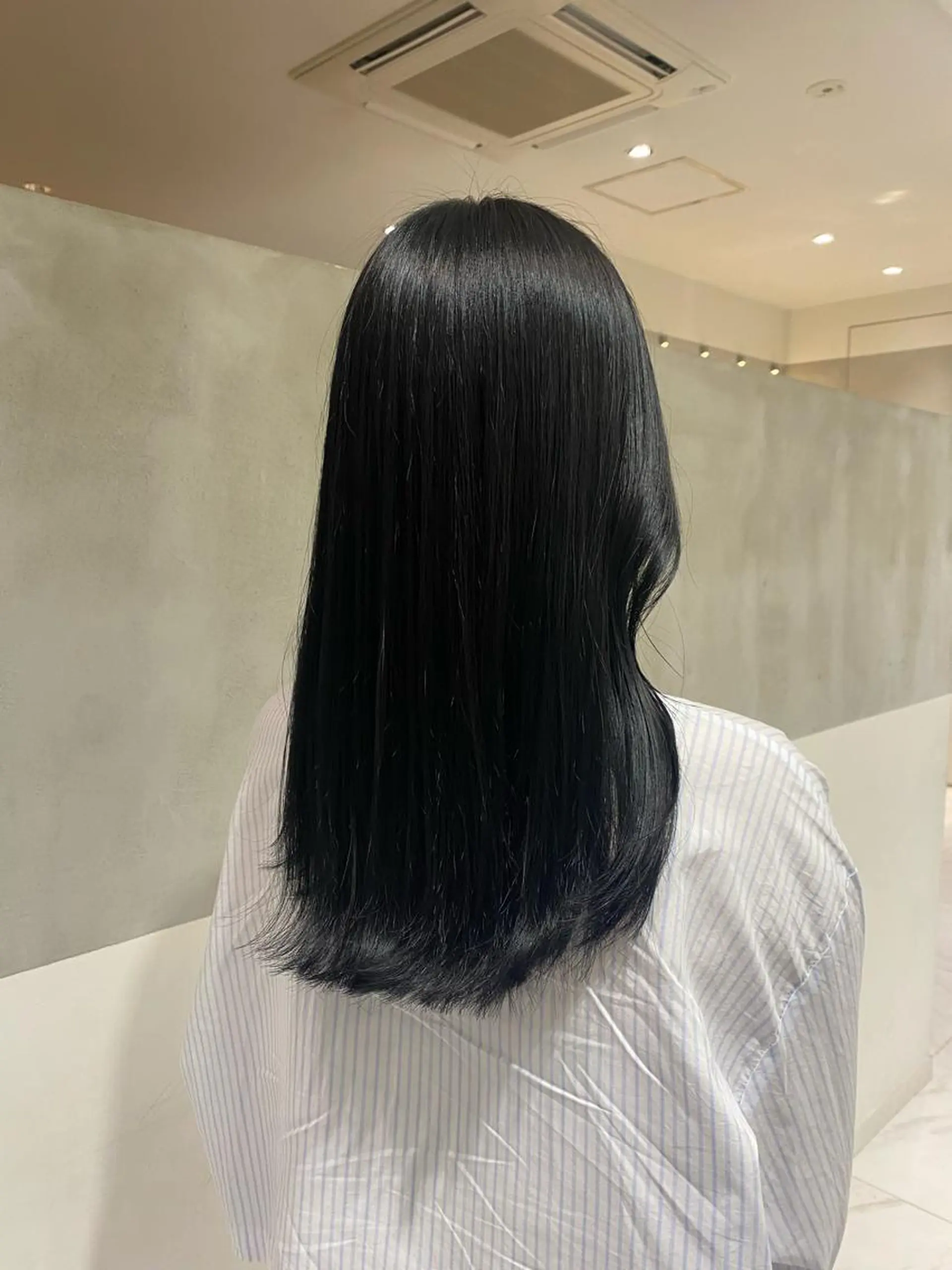 ロング カラー トリートメント ヘアセット ナチュラル/韓国💎 haruka 💎のヘアスタイル