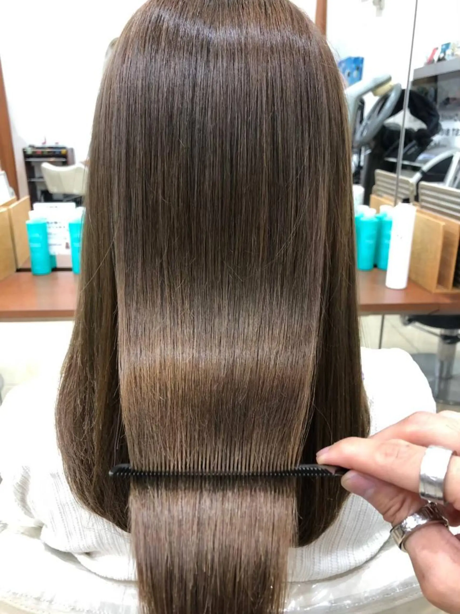 カラー パーマ Ash 店長　山下達也のヘアスタイル