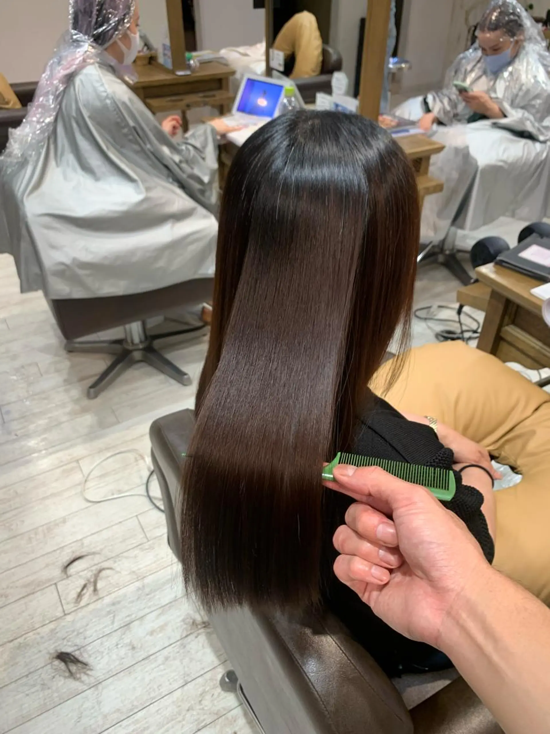 ロング 縮毛矯正/ショート/ レイヤー/畑中正敏のヘアスタイル