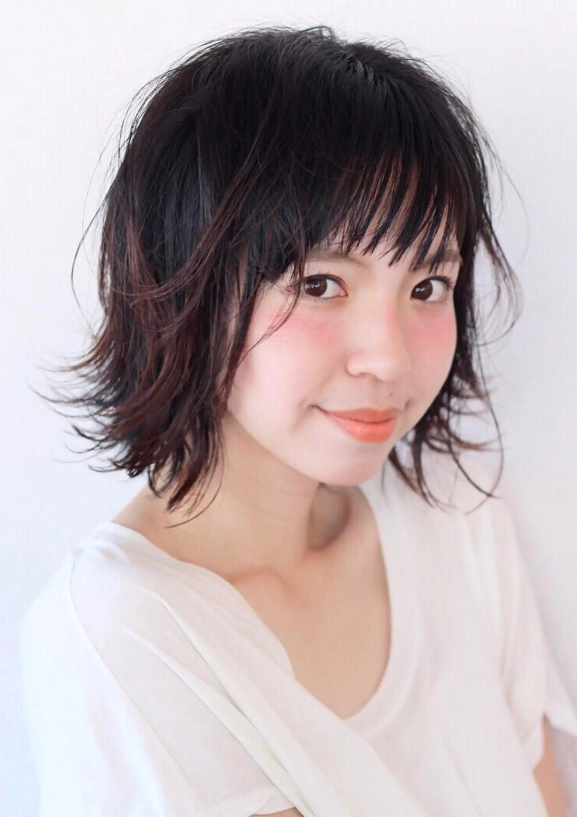 ショート カラー ボブ 小西 裕大のヘアスタイル