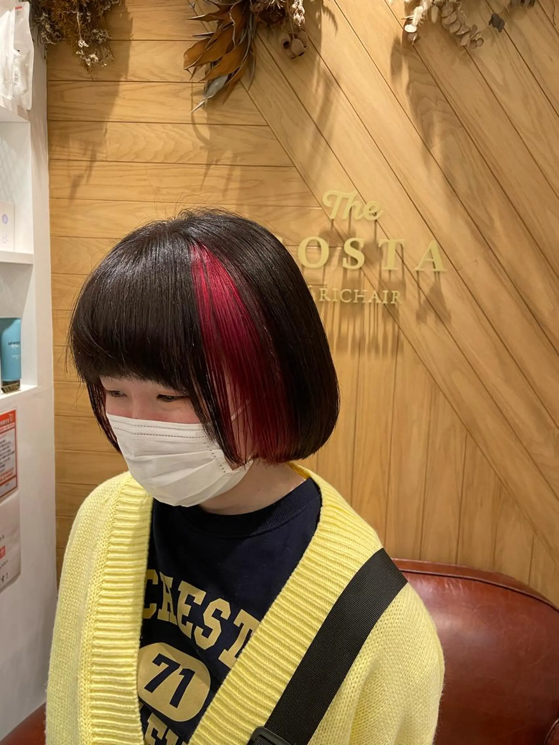ショート カラー 鈴村 大介のヘアスタイル