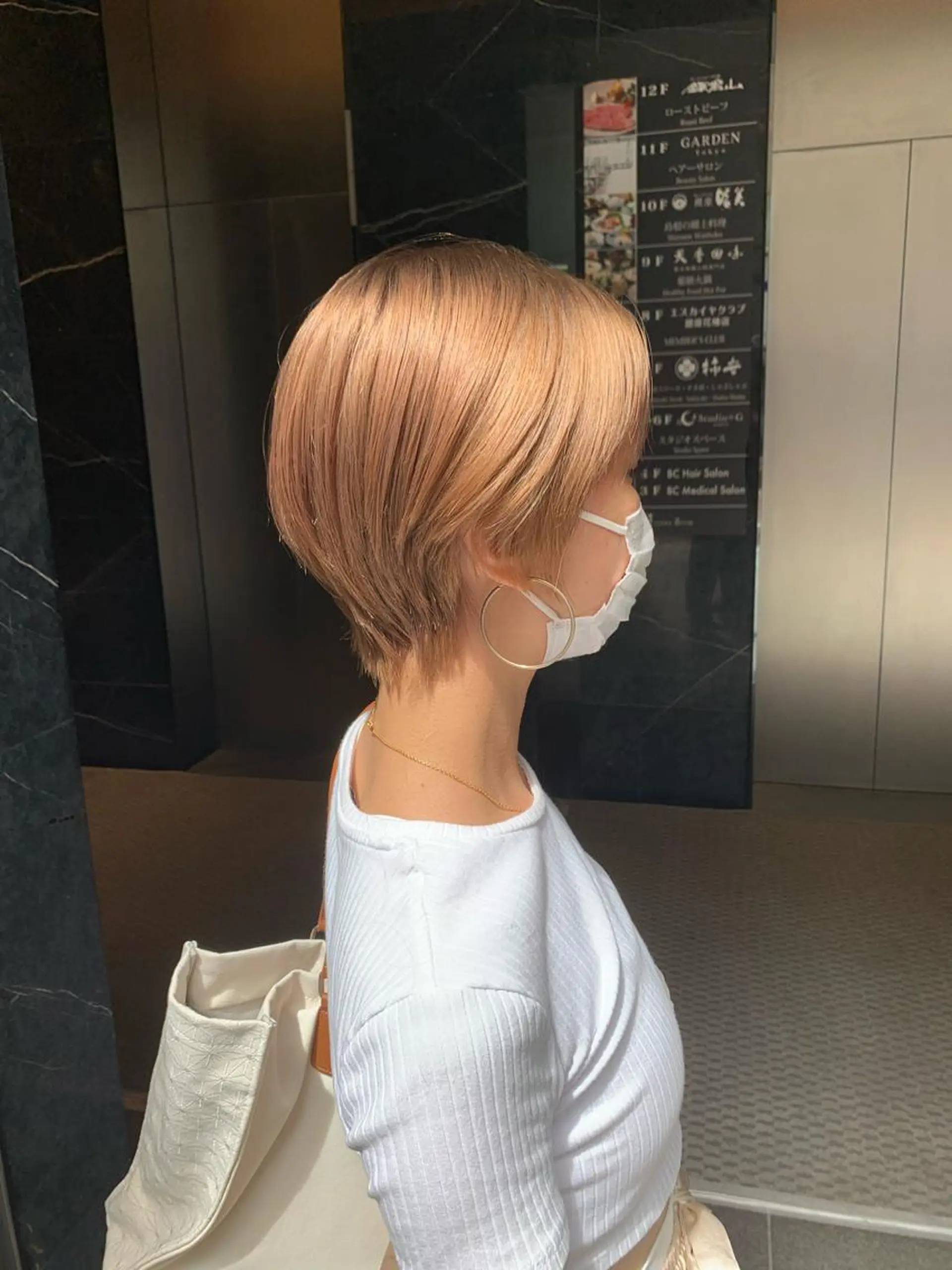 ショート レイヤー専門家 ダブルカラー修のヘアスタイル