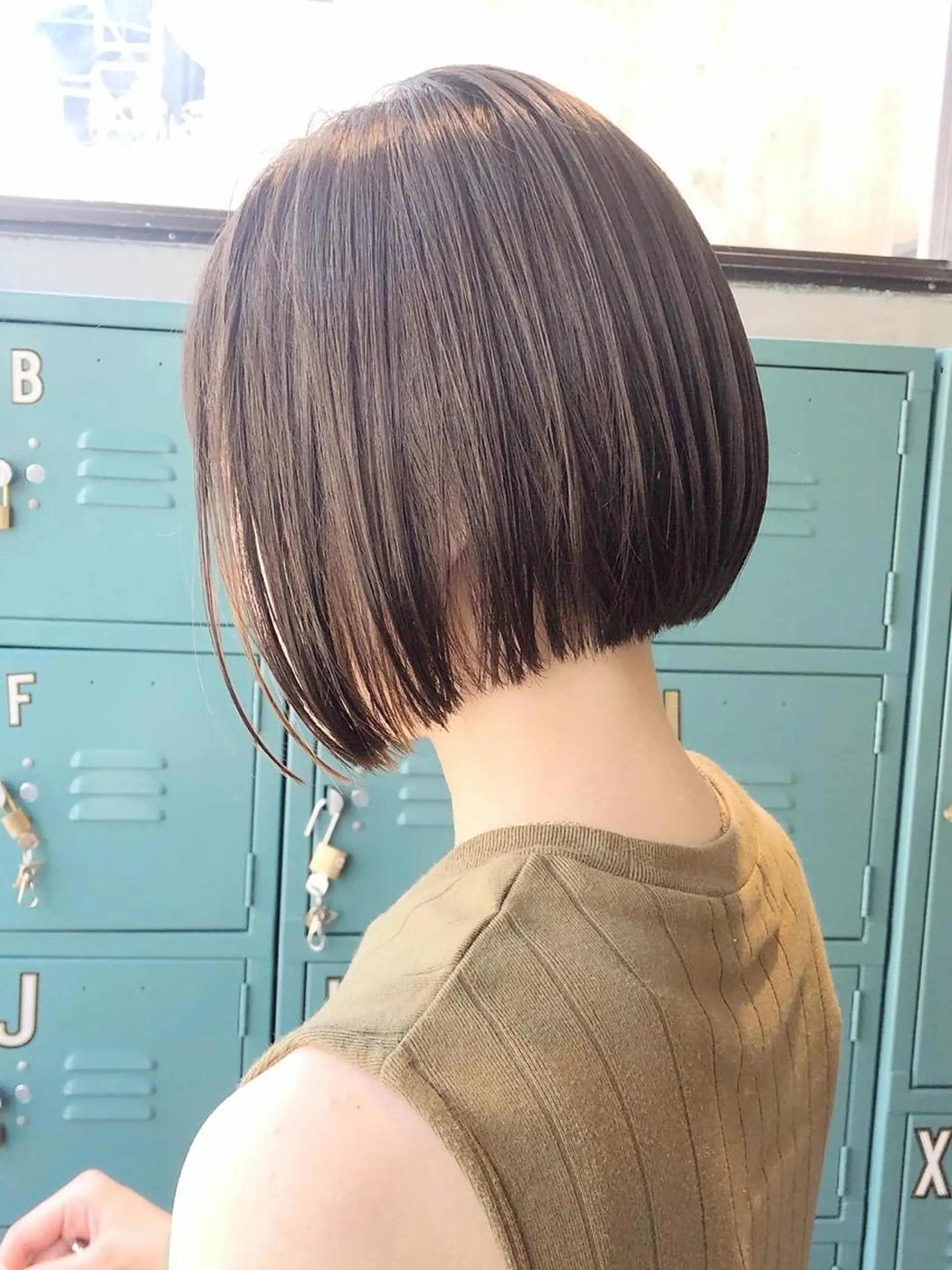 ショート カラー ボブ お任せヘア☘️☘️ 及川渚のヘアスタイル