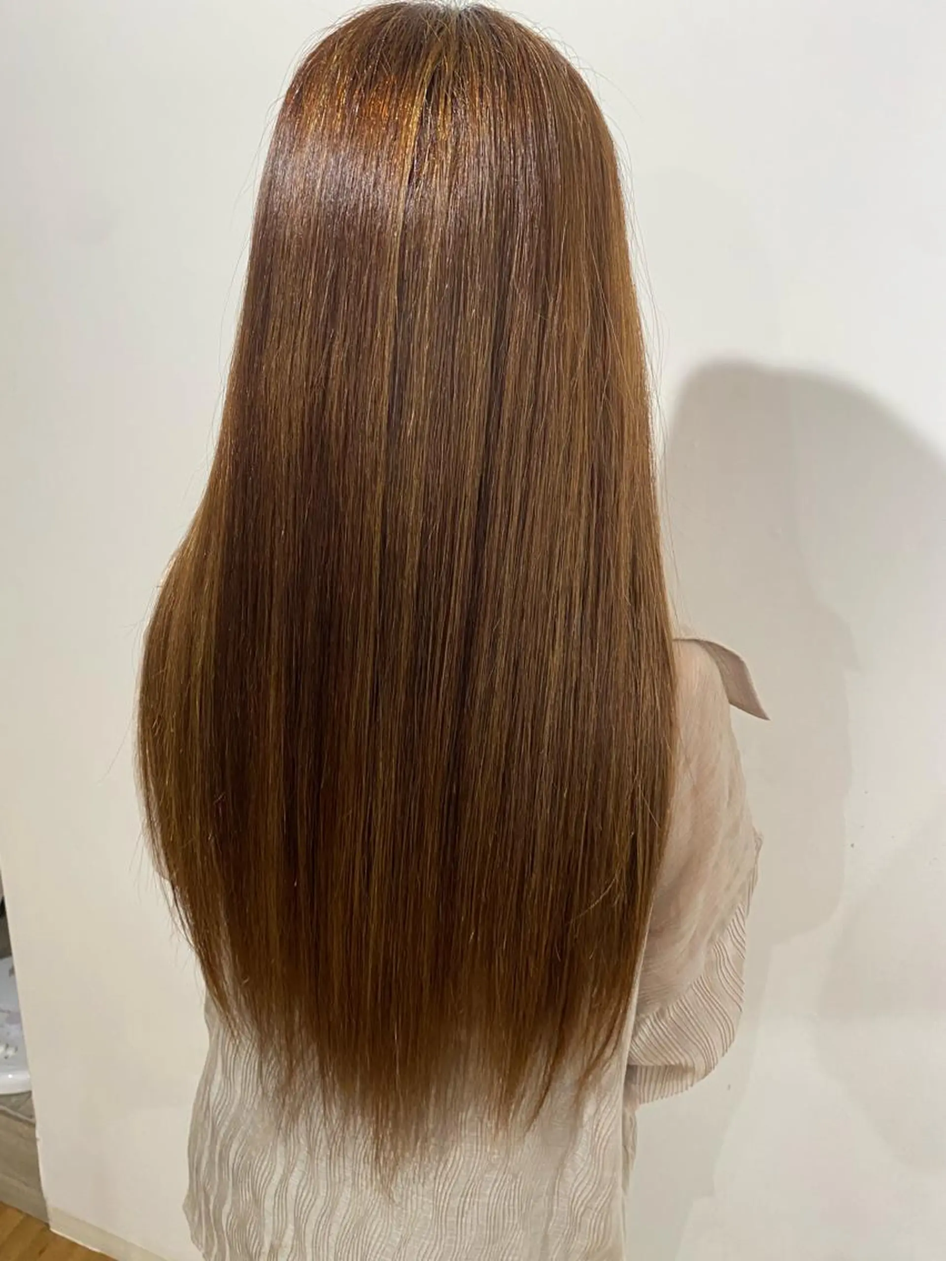 ロング くびれヘア 外国人風カラー トリートメント 夜23時まで予約🉑 reverieあきらのヘアスタイル