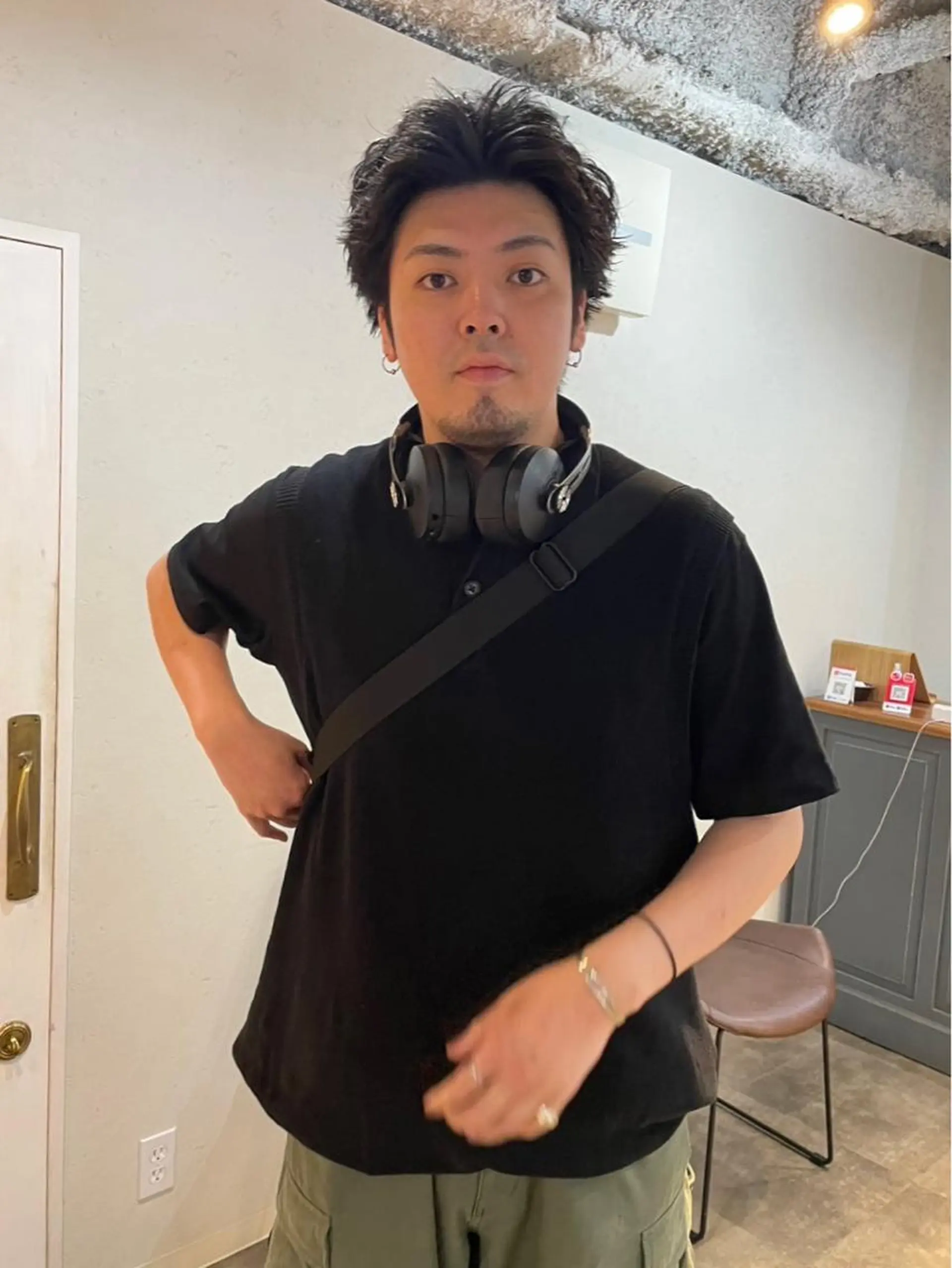 メンズ 刈り上げ カット 高田 翔平のヘアスタイル