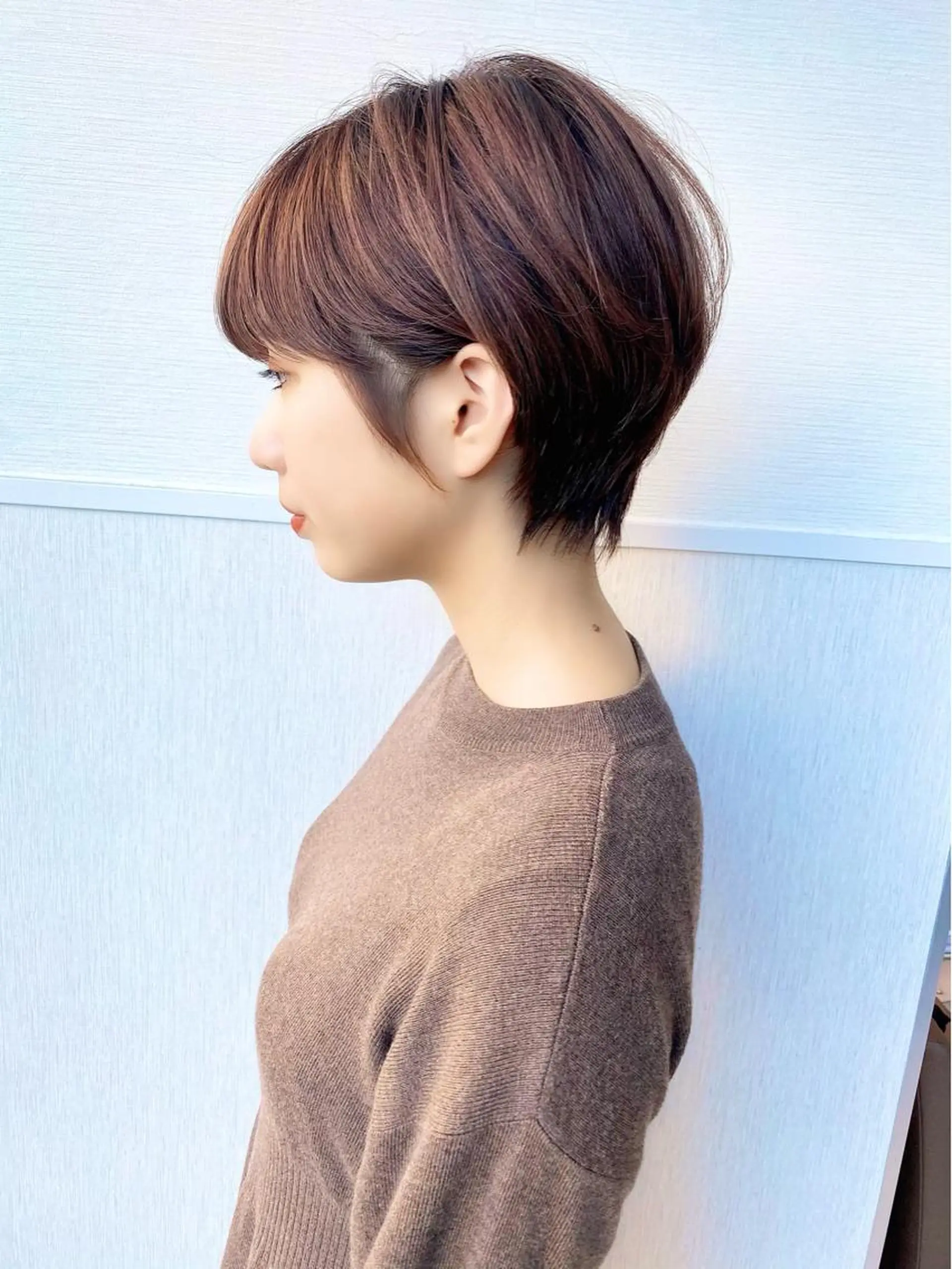 ショート 三鷹で1番ショート ボブをカットする新谷のヘアスタイル