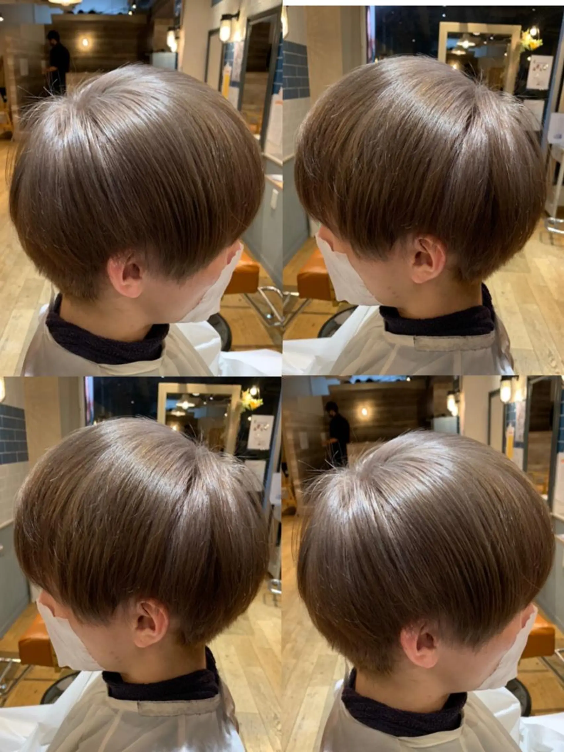 ショート カラー パーマ ヘアアレンジ メンズ カット パーマ トリートメント 🔥メンズ特化渡辺 🔥ブリーチカラーのヘアスタイル