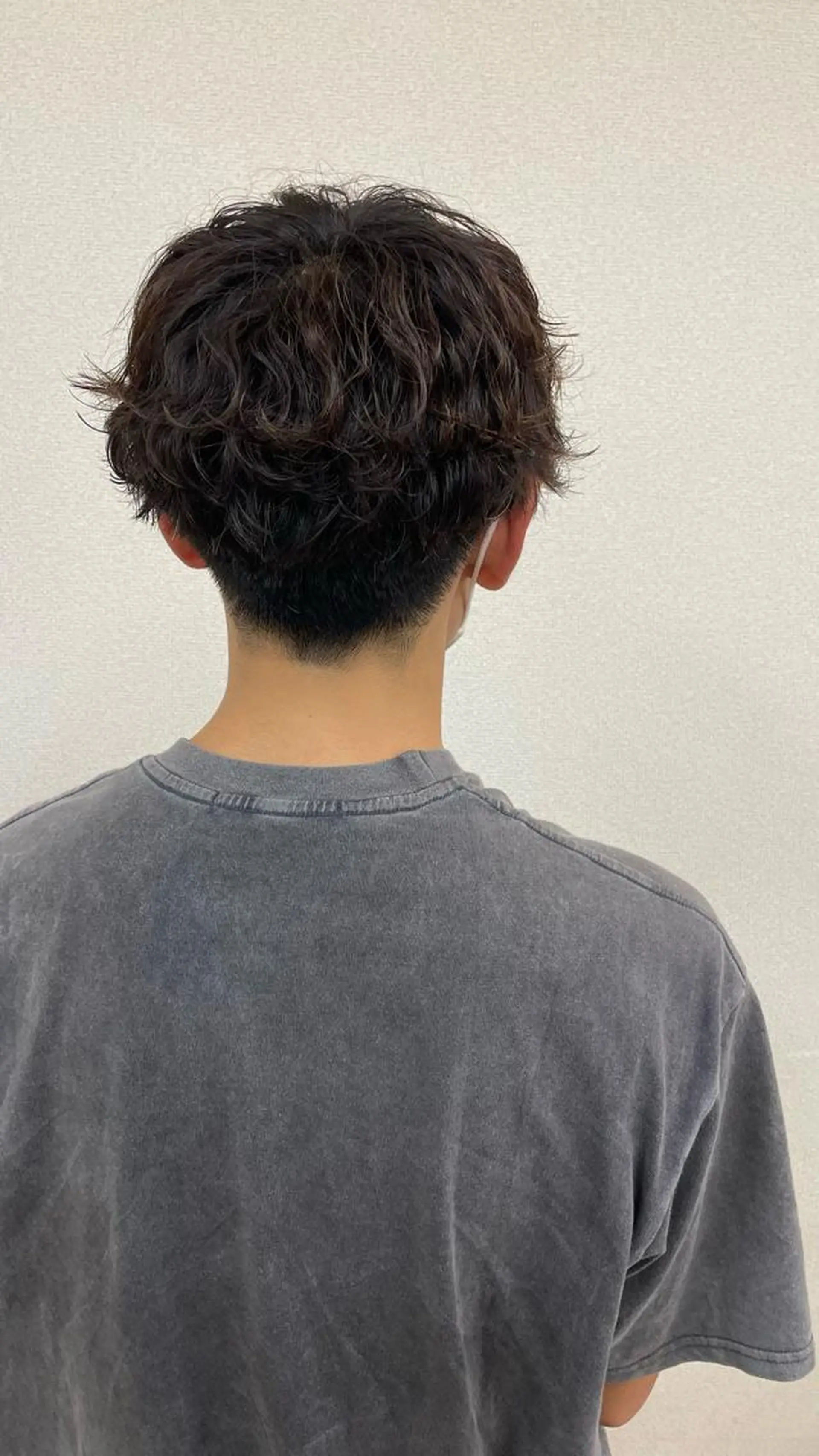 パーマ メンズ もりたみかこ 美容師お休み中のヘアスタイル