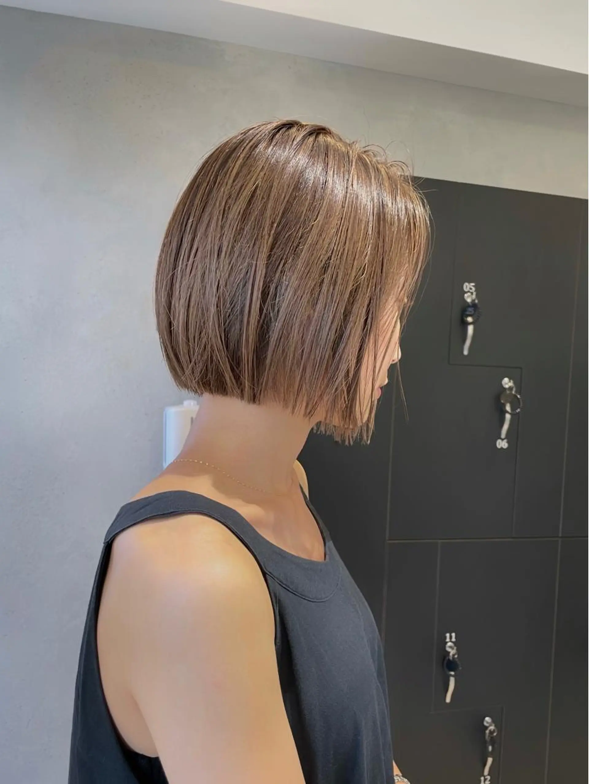 ショート カラー ボブ カット ヘアカラー トリートメント ヘアセット メンズ特化 パーマ/オザワのヘアスタイル