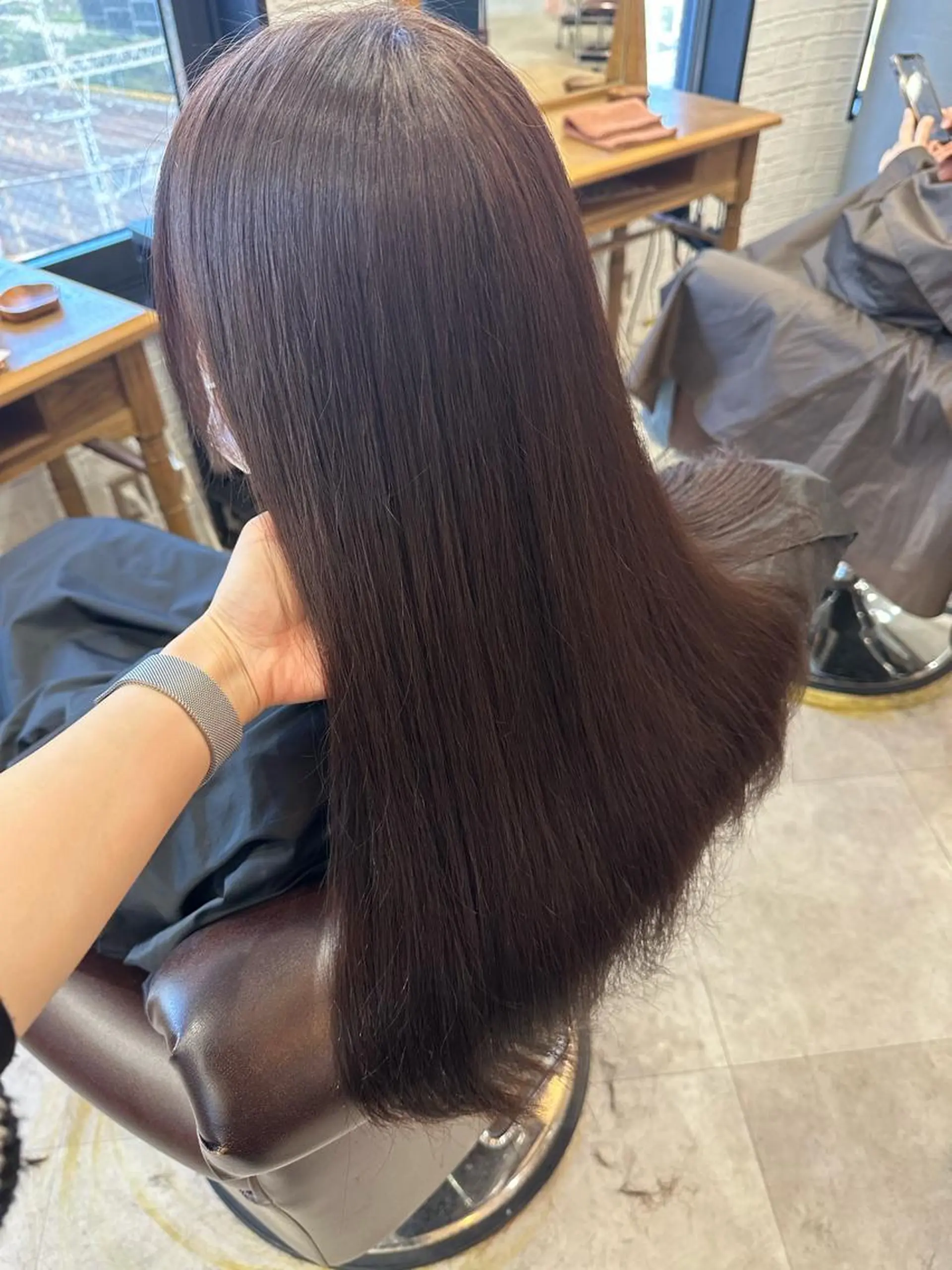 ロング FUJII MARINのヘアスタイル